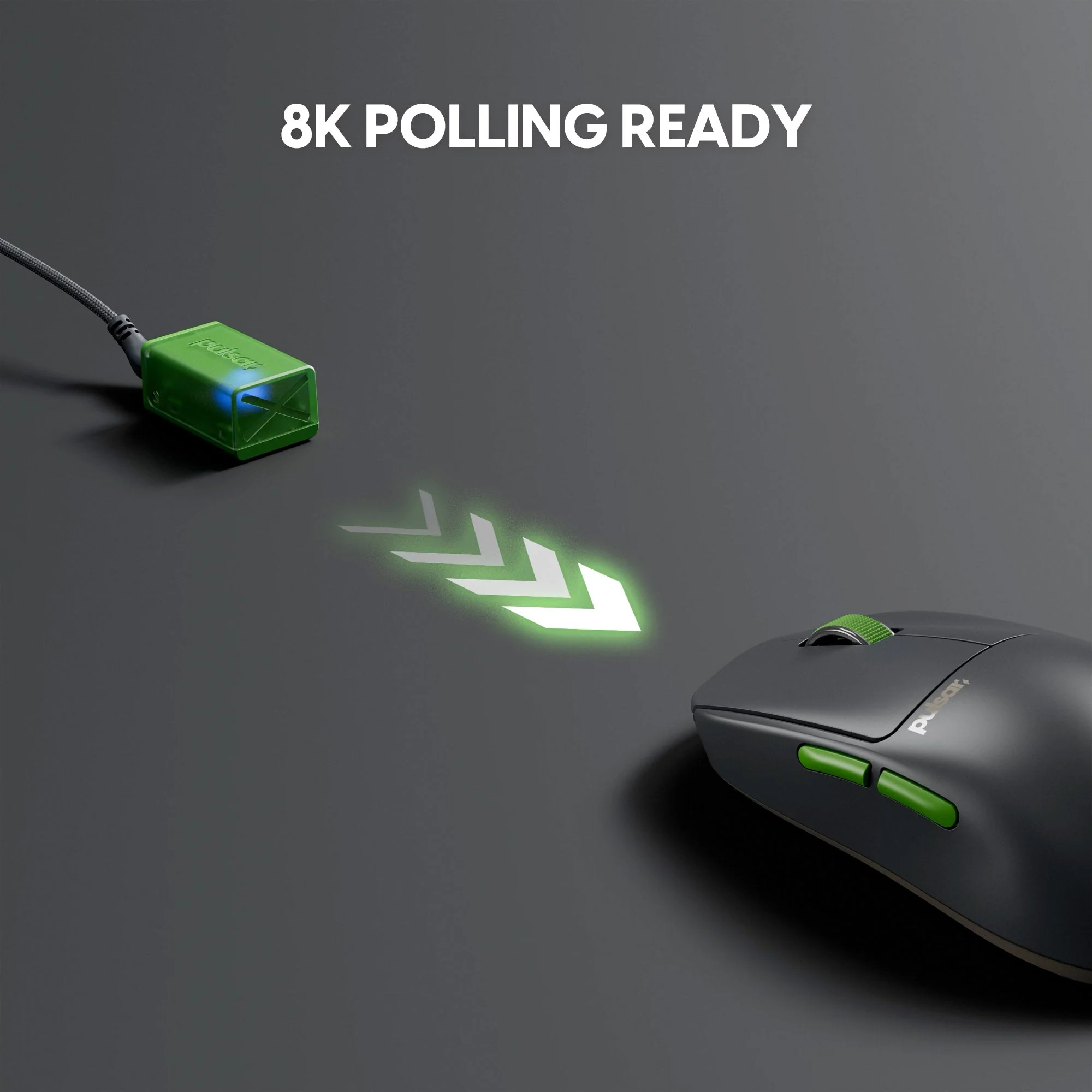 Pulsar X2 CrazyLight 8K 35g Ultra-Lightweight Wireless Gaming Mouse - Image 7