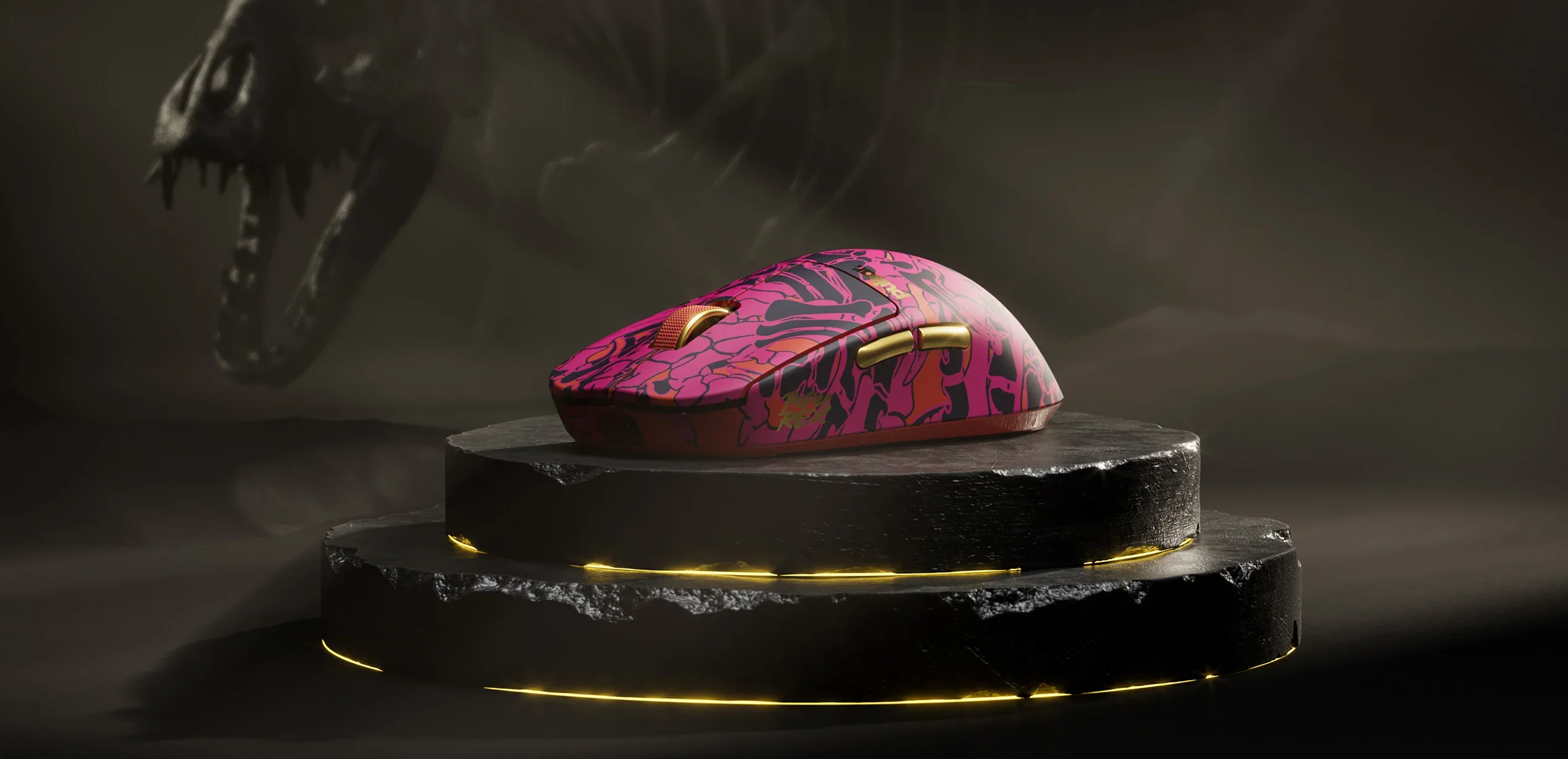 Pulsar X2 CrazyLight 8K 36g Ultra-Lightweight Wireless Gaming Mouse - PRX Pacific Gold Edition - Image 2