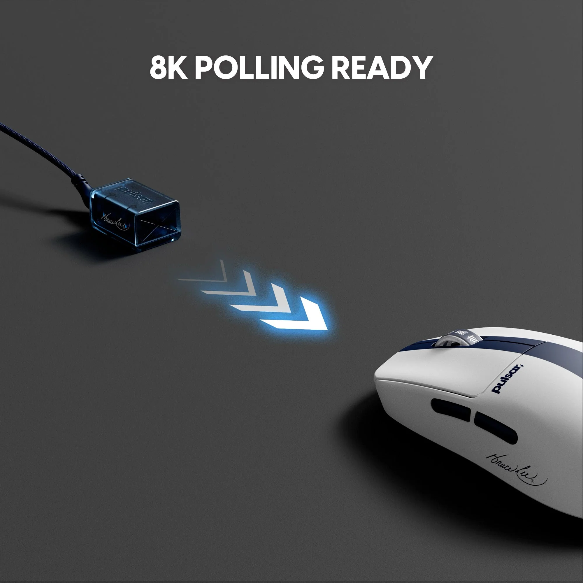 Pulsar X2 CrazyLight Medium 8K 35g Ultra-Lightweight Wireless Gaming Mouse - Bruce Lee 85th Edition - Image 9