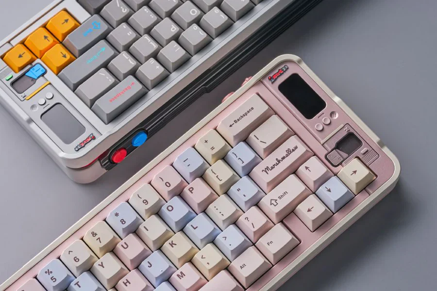 Qwertykeys Cherry profile Bubble Tea Marshmallow Dye-sub PBT keycaps - Image 4