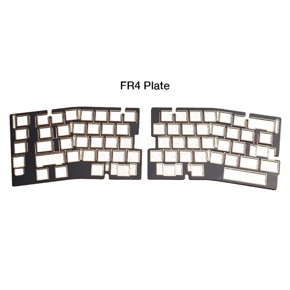 Qwertykeys QK Alice Duo Custom Split Wireless Mechanical Keyboard Base - Plate - Image 3