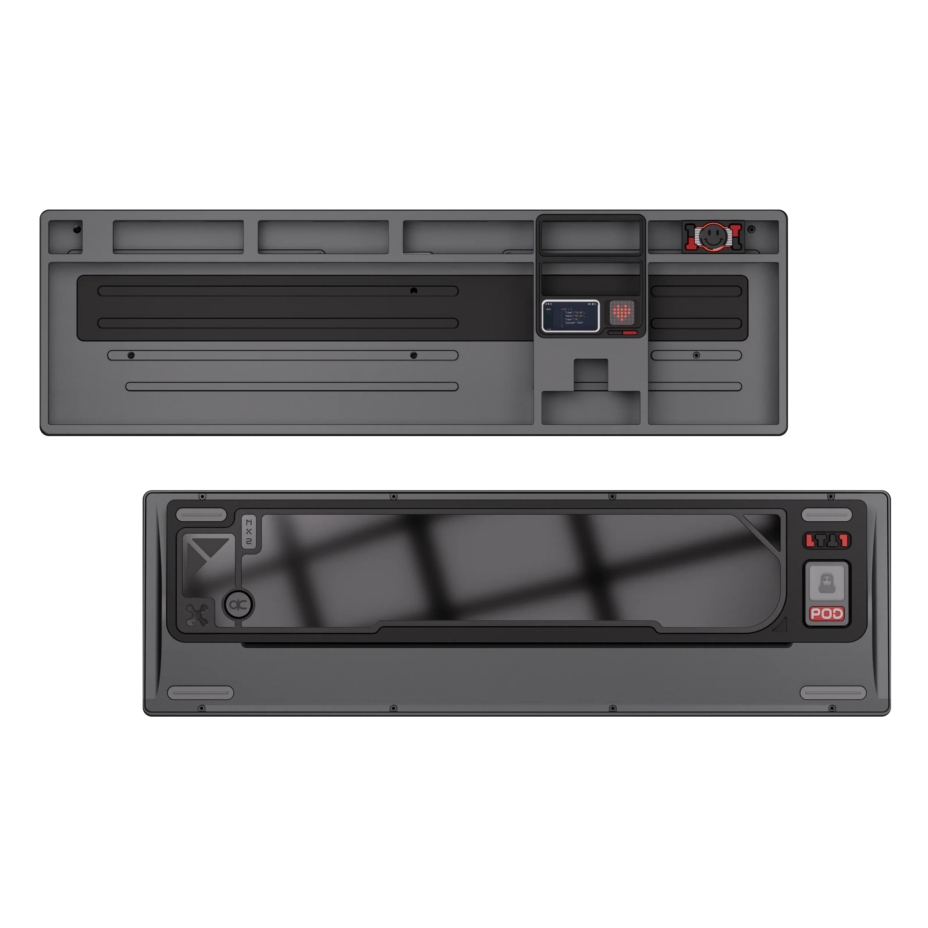 Qwertykeys QK101 Custom Wireless Mechanical Keyboard Barebone WK Layout - Image 4