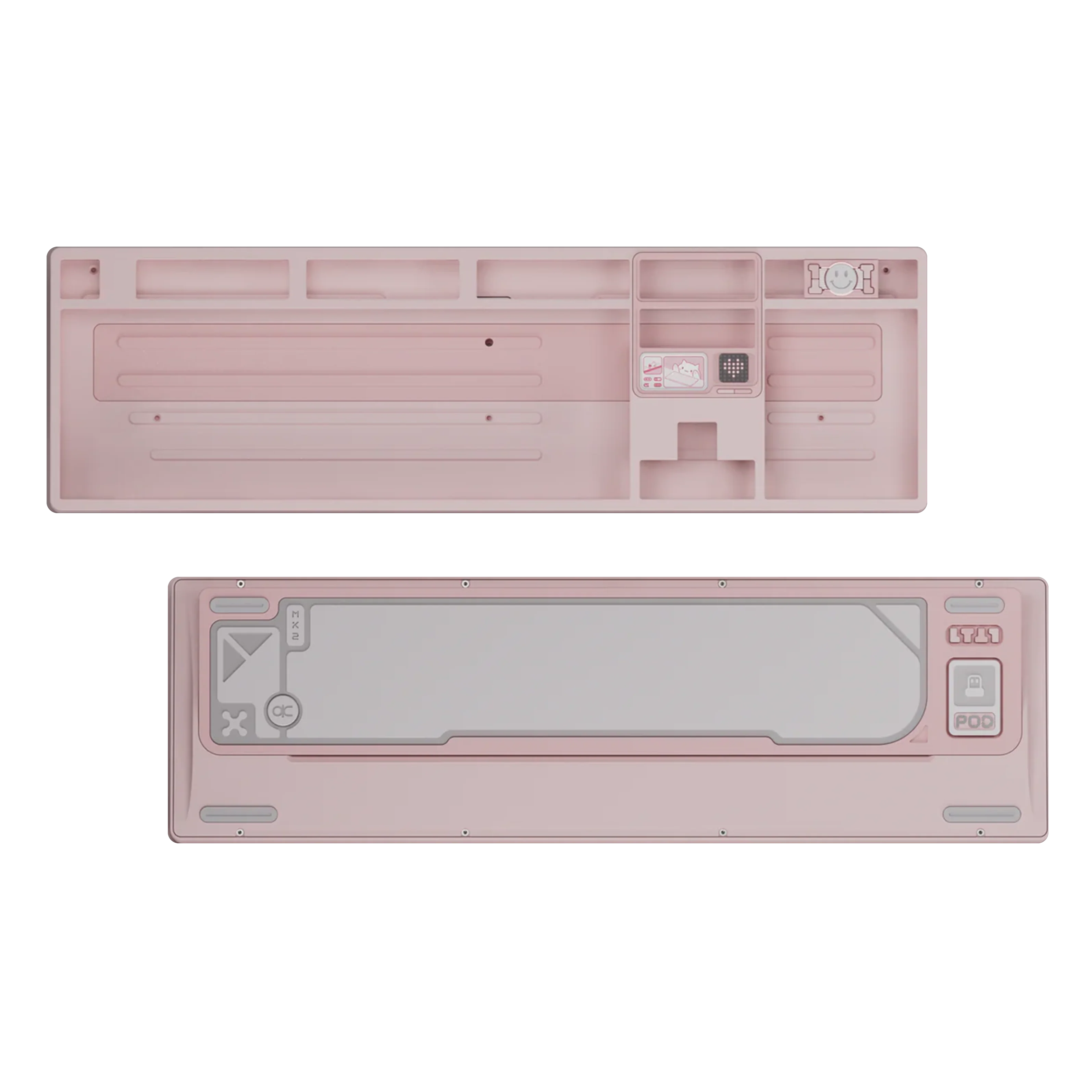 Qwertykeys QK101 Custom Wireless Mechanical Keyboard Barebone WK Layout - Image 5