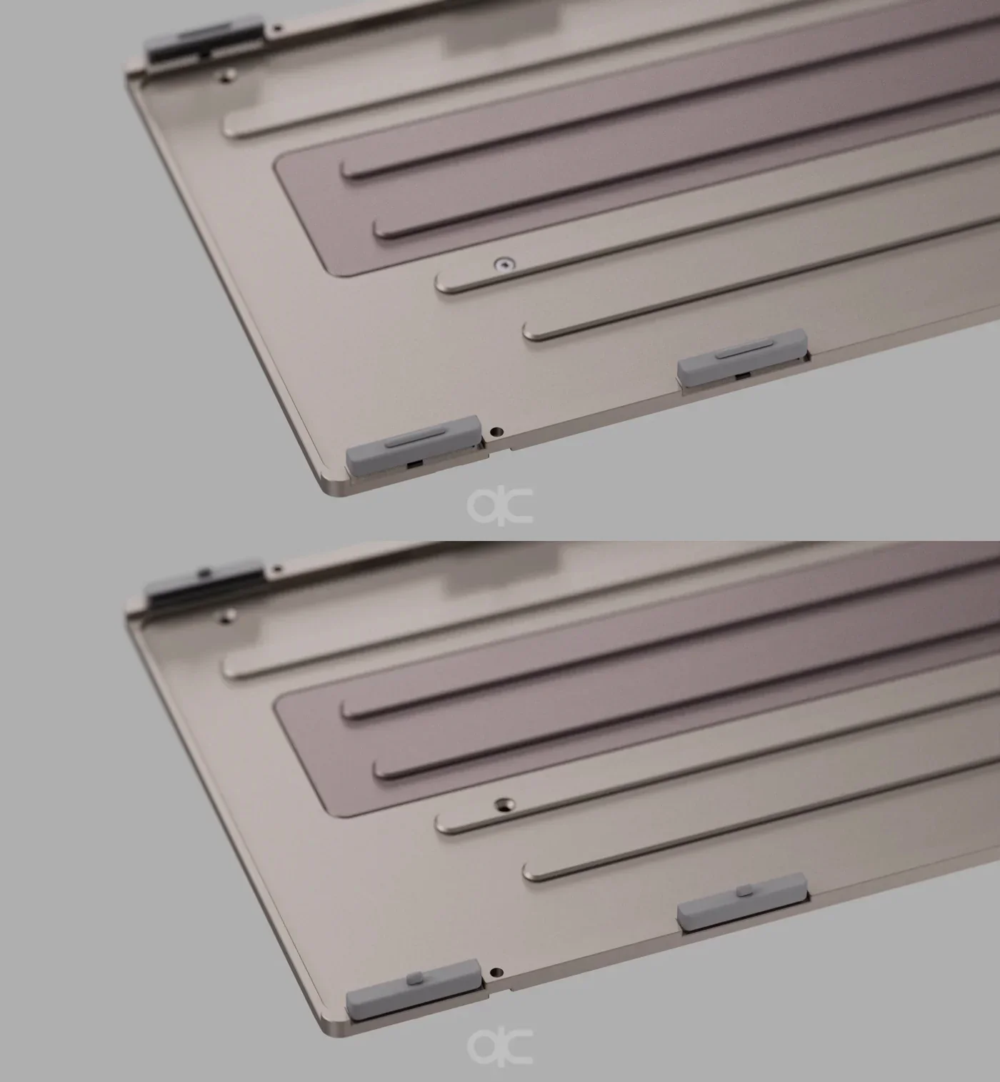 Qwertykeys QK101 Custom Wireless Mechanical Keyboard Barebone (WK Layout) (1.2mm Tri-mode Flex-cut Hotswap PCB) (Per-key RGB) (FR4 plate without cushion) (PCB-stab) - Image 6