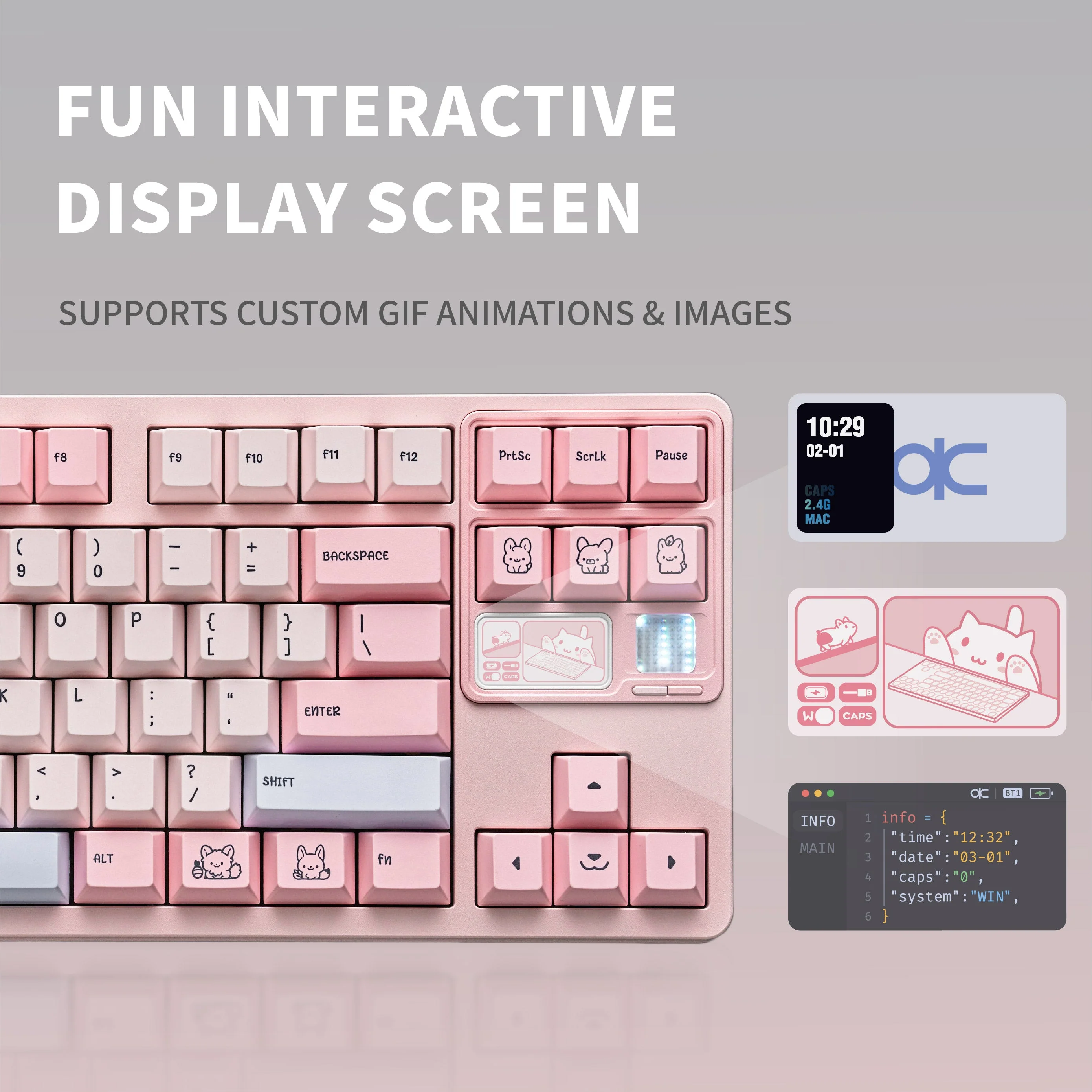 Qwertykeys QK80Mk2 Custom Wireless Mechanical Keyboard - Image 6