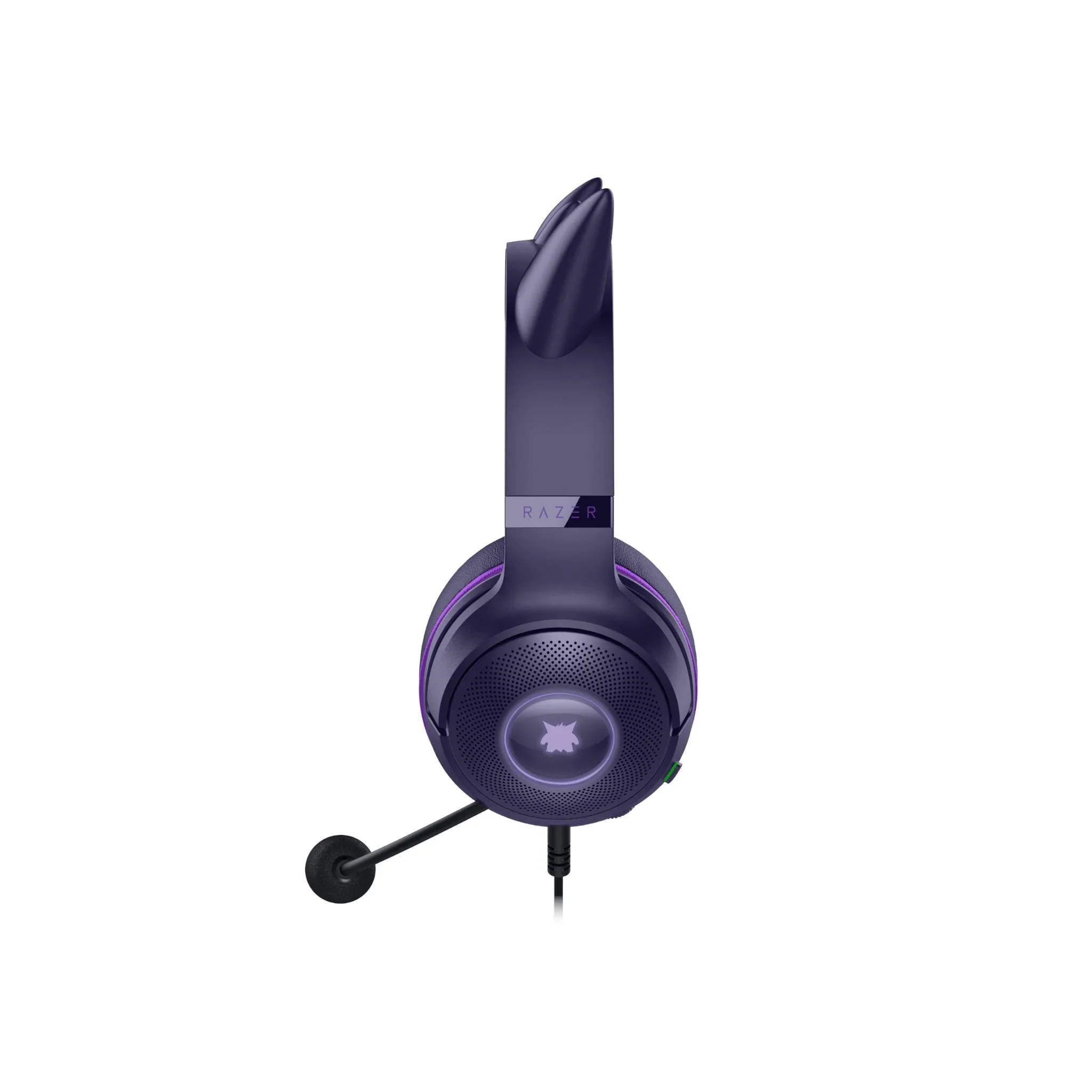 Razer Kraken Kitty V2 - Gengar Edition Wired RGB Headset - Image 4