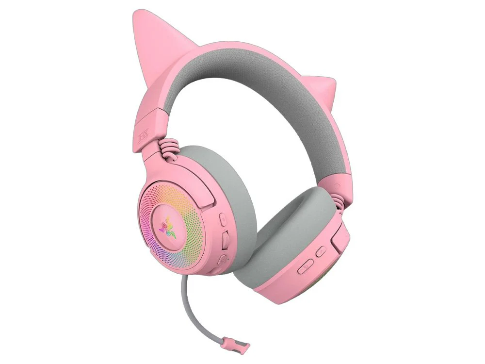 Razer Kraken Kitty V3 Pro - Wireless RGB Kitty Headset - Image 3