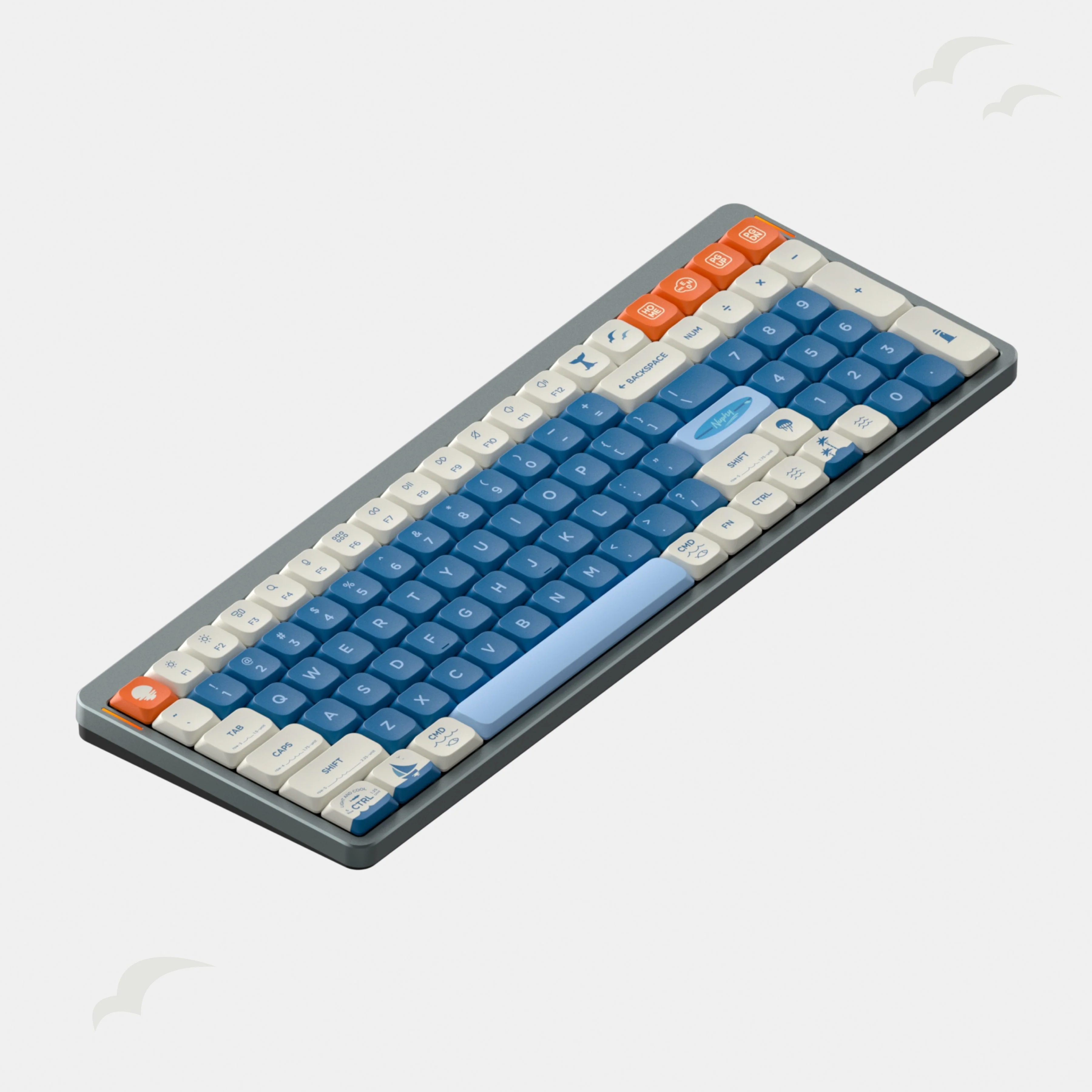 NuPhy Shiokaze nSA Dye-sub PBT Keycaps - Image 6
