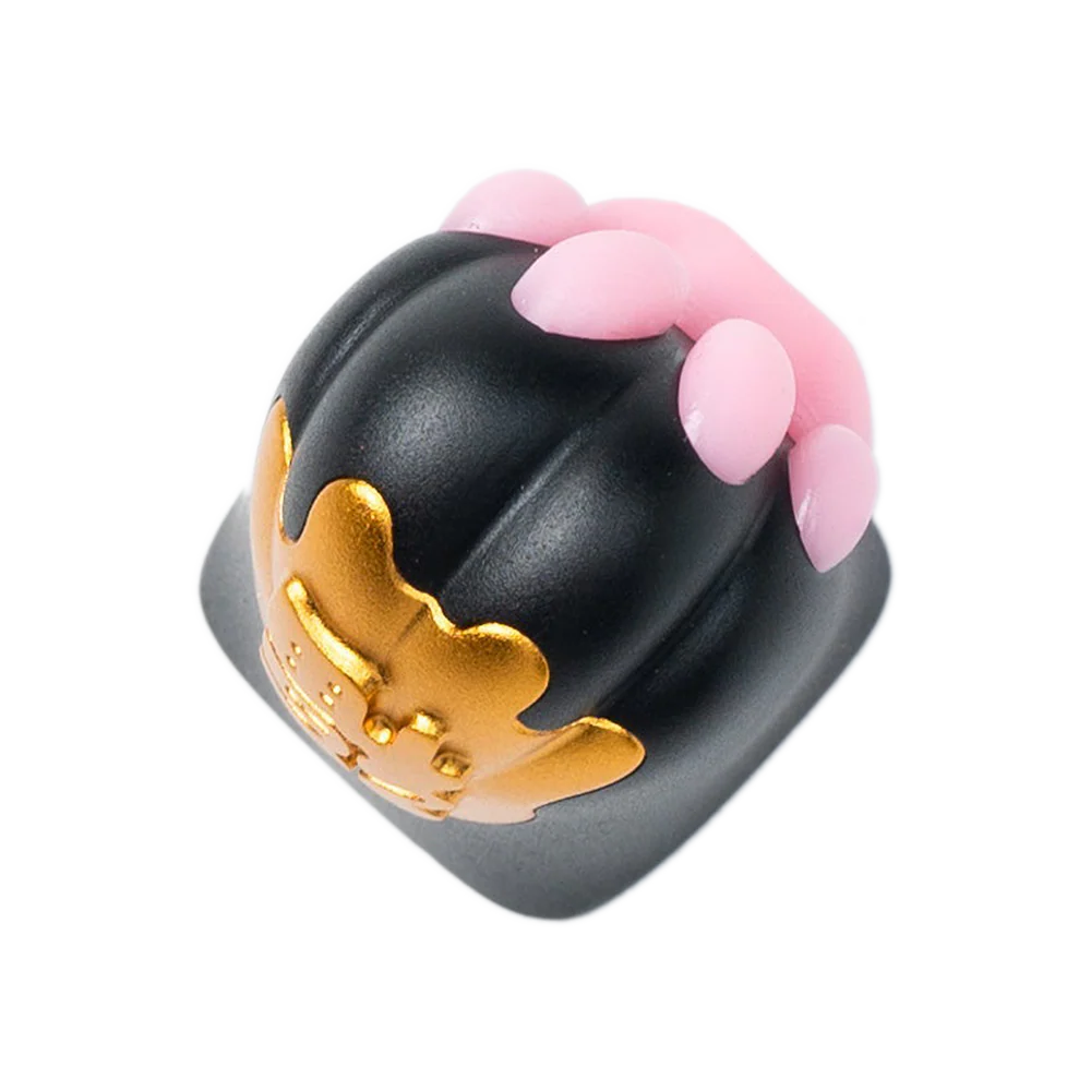 Silicone Kitty Paw Aluminum Alloy Artisan Keycap - Image 3