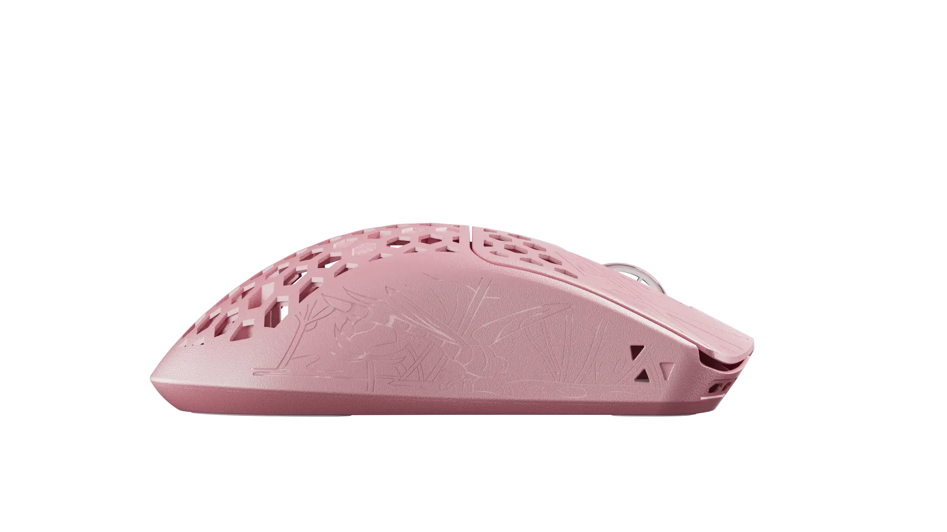 TENKO®-AKITSU Pink Carbon Fiber 8K Wireless Gaming Mouse（Pre-Order） - Image 5