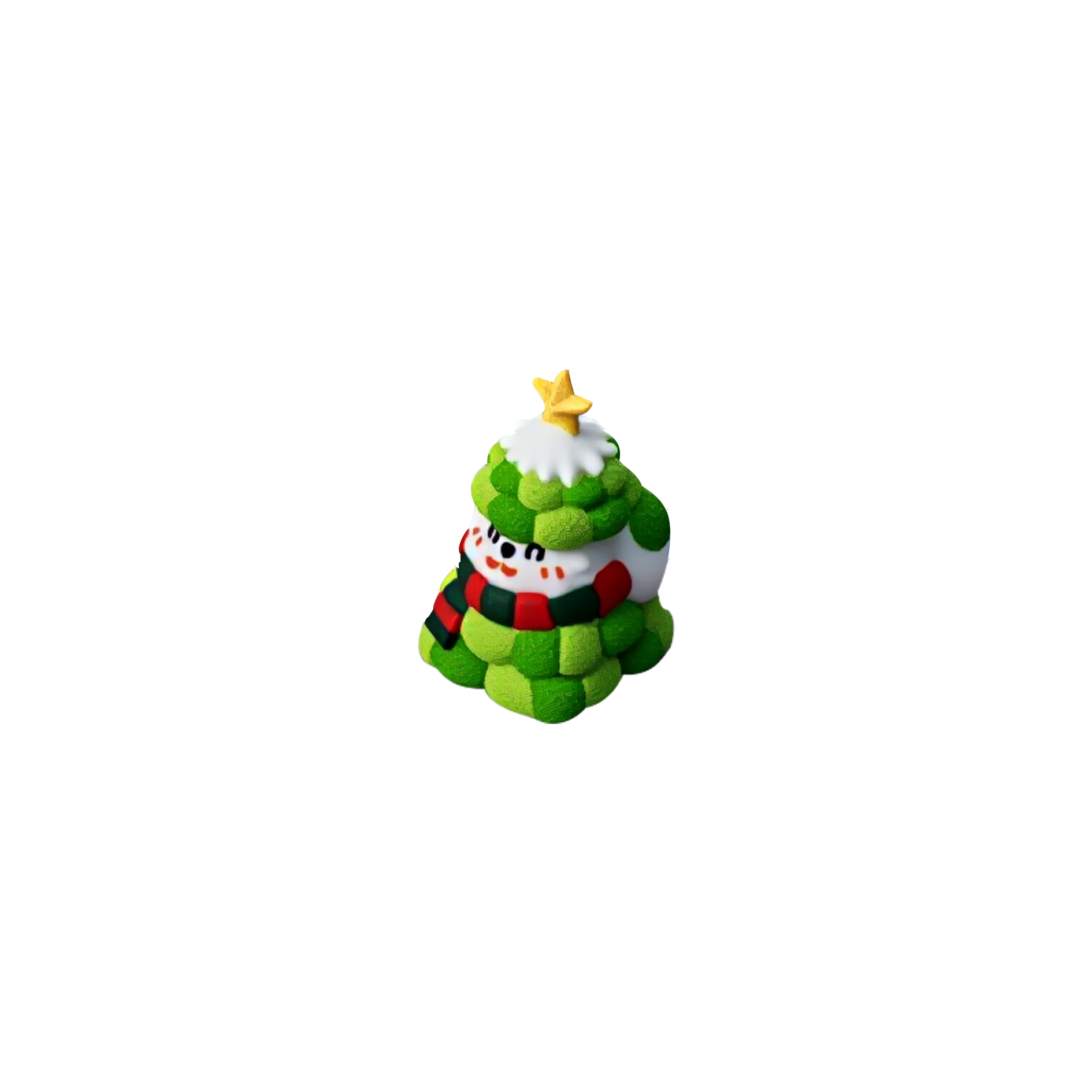 Bunny Tree – Christmas Edition Artisan Keycap