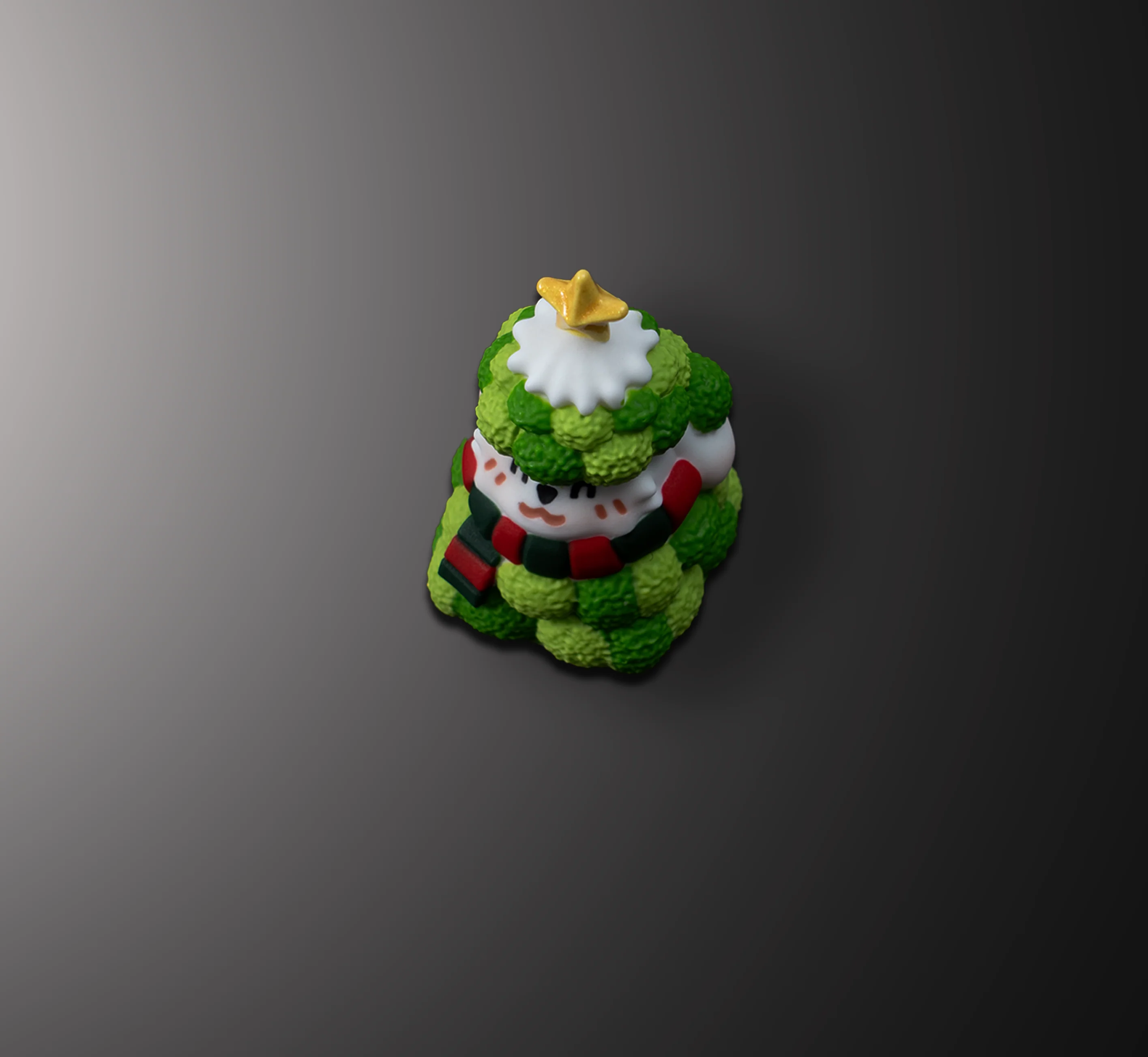 Bunny Tree – Christmas Edition Artisan Keycap - Image 2