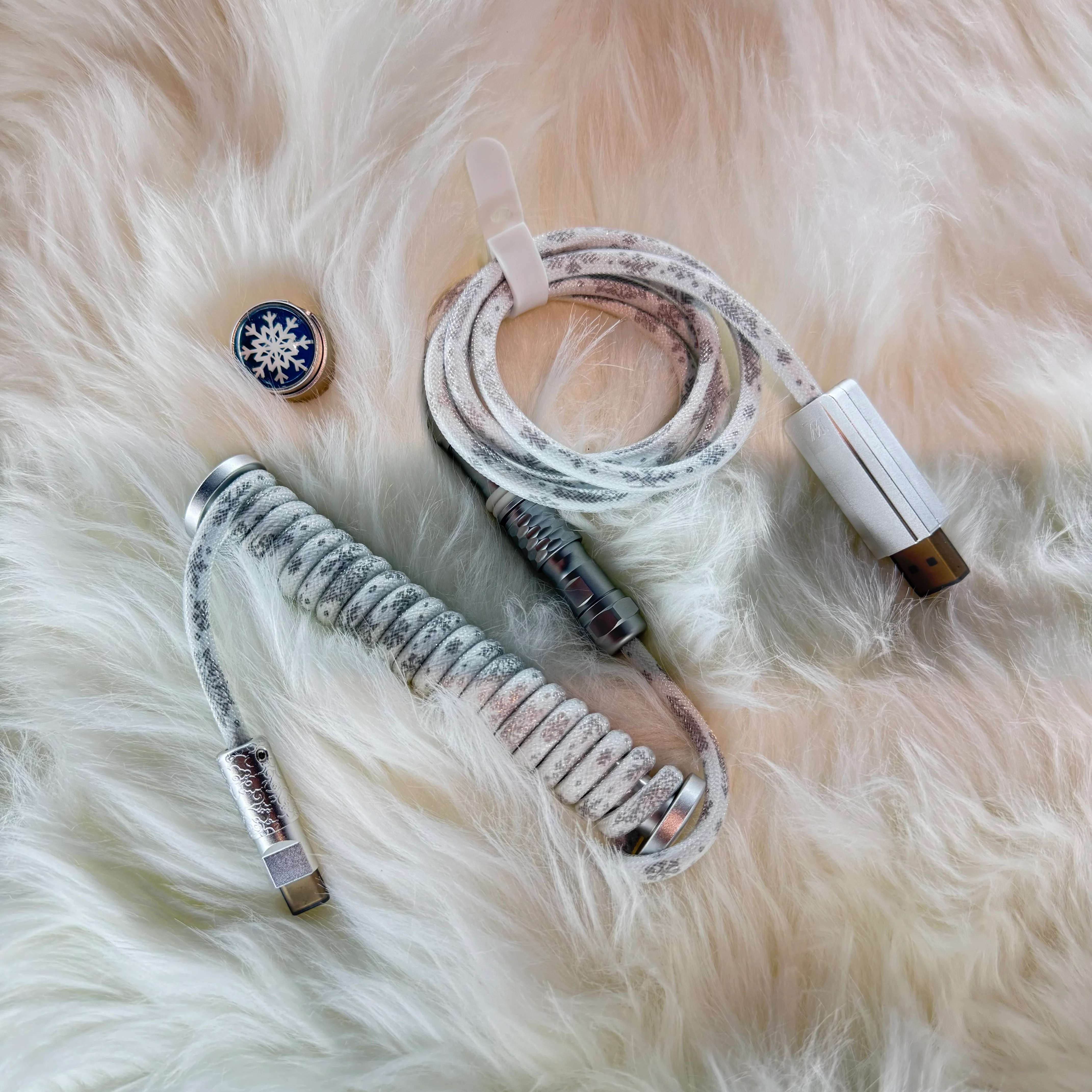 WINS SHOP Coiled USB-C Cable - Image 3