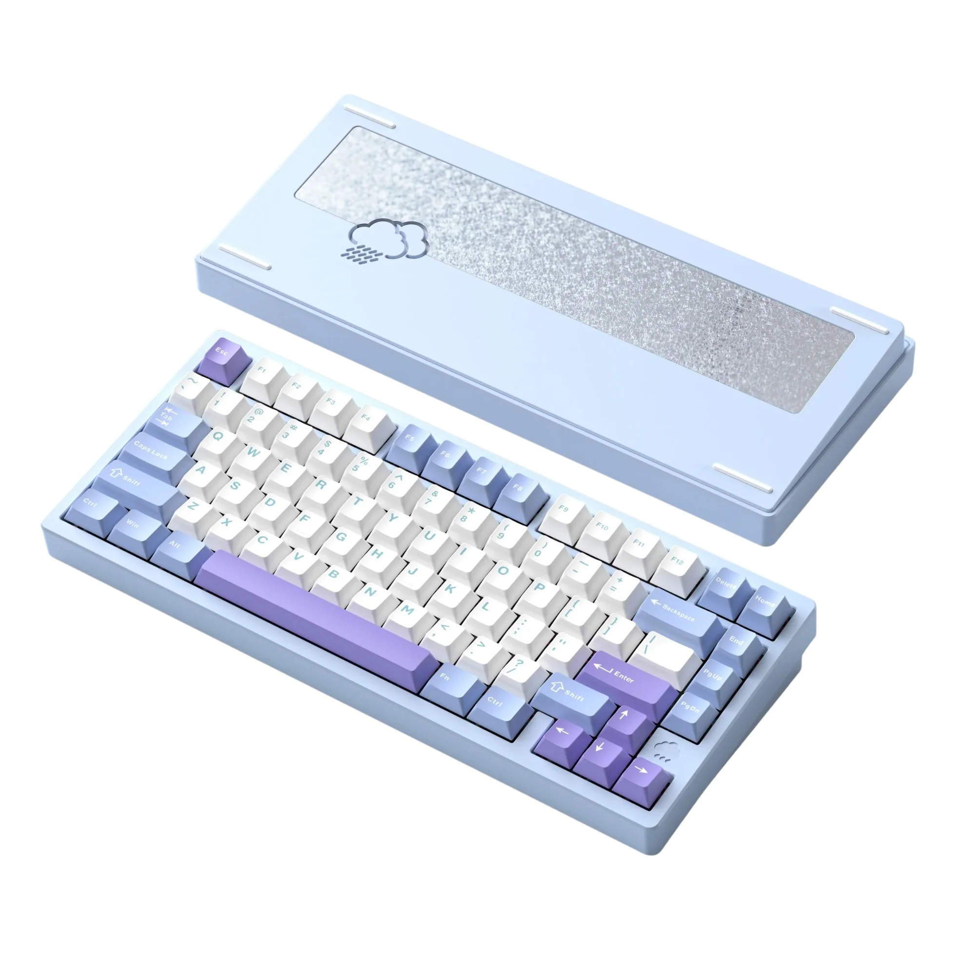 WOBKEY Rainy 75 Aluminum Wireless Mechanical Keyboard - Image 7