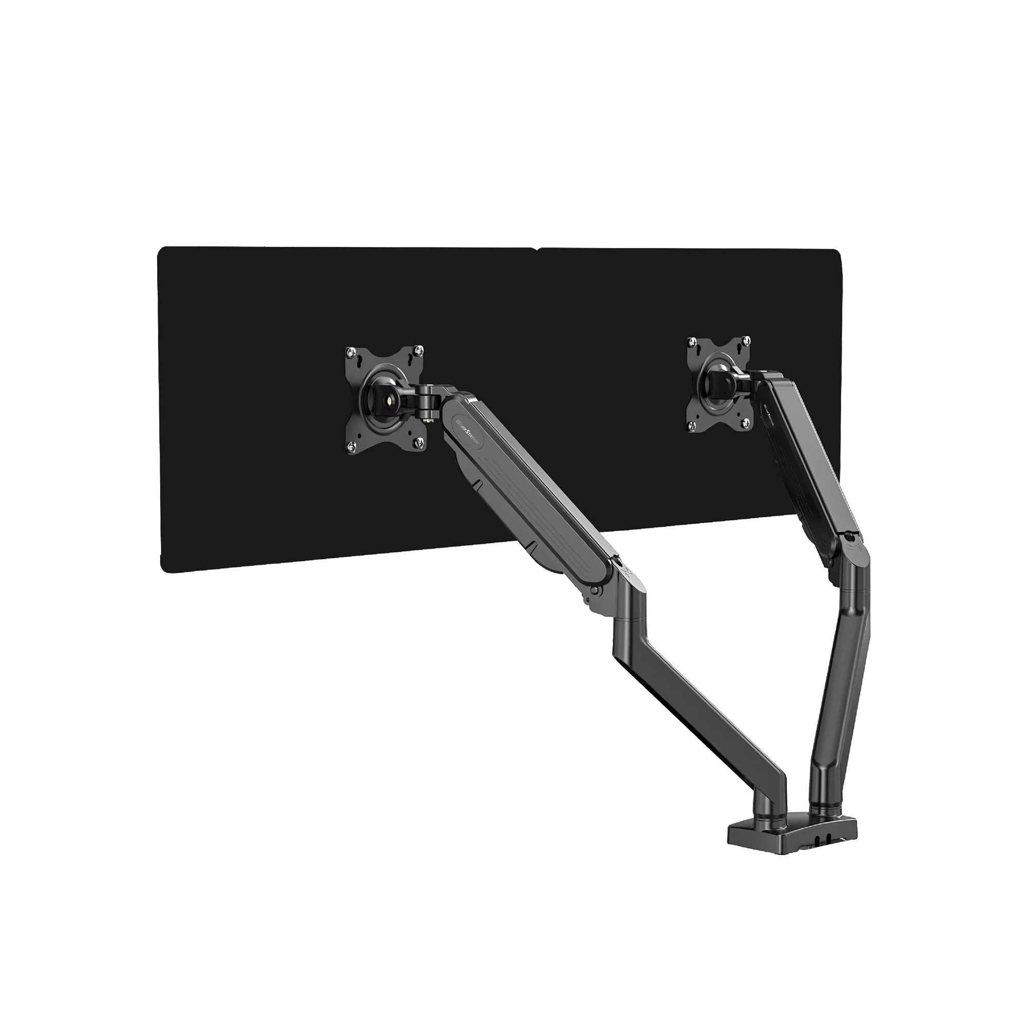 WorkStation MBD01 Dual-Arm Monitor Bracket 90 degree tilt for 13" to 32" Screen - Image 3