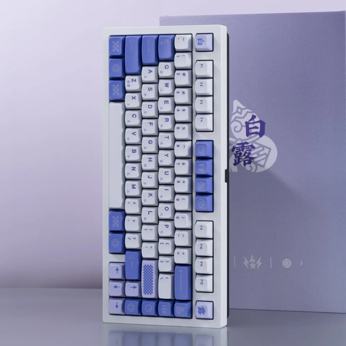 WPJ WHITE DEW WDA Profile Full Kit Keycap Set - Image 11