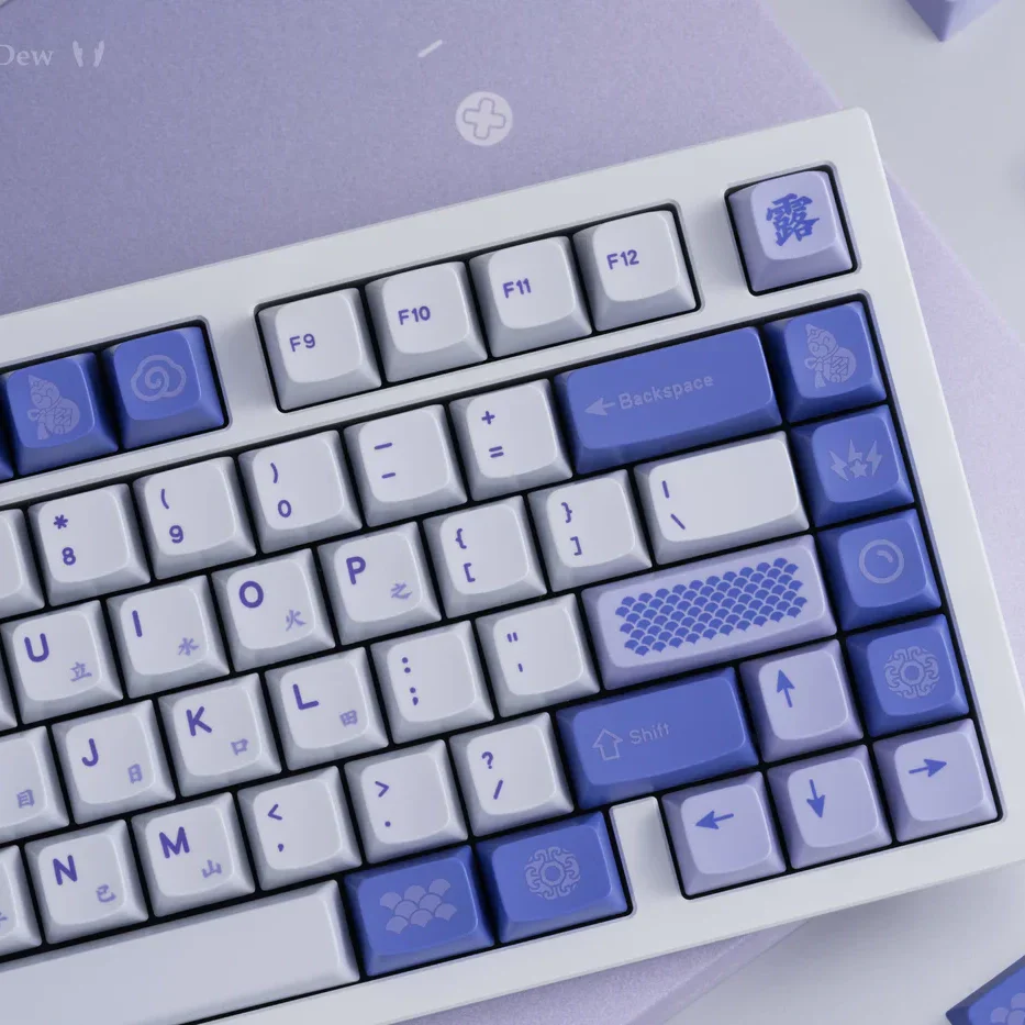 WPJ WHITE DEW WDA Profile Full Kit Keycap Set - Image 12