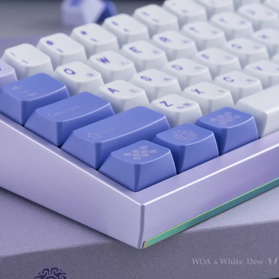 WPJ WHITE DEW WDA Profile Full Kit Keycap Set - Image 14