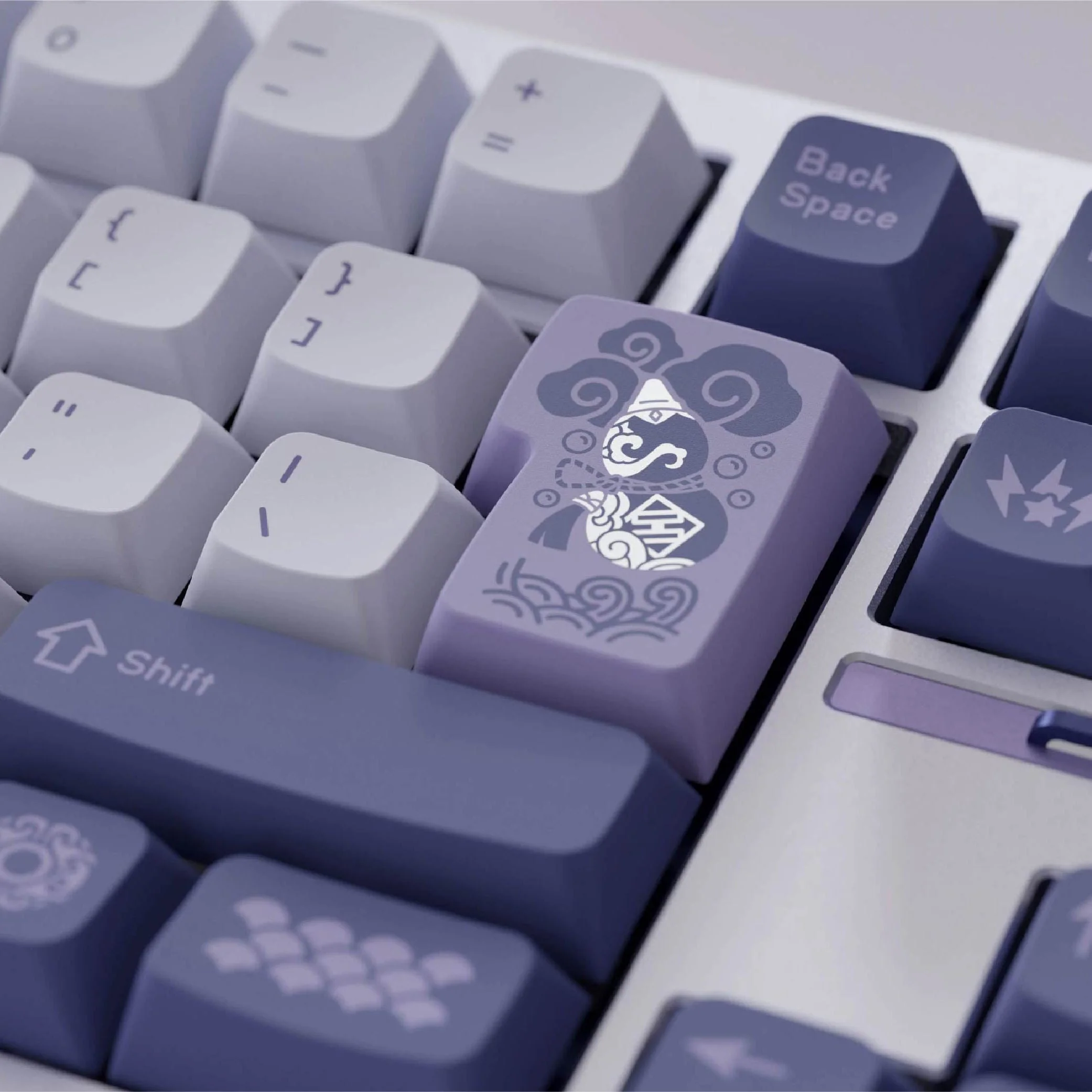 WPJ WHITE DEW WDA Profile Full Kit Keycap Set - Image 5