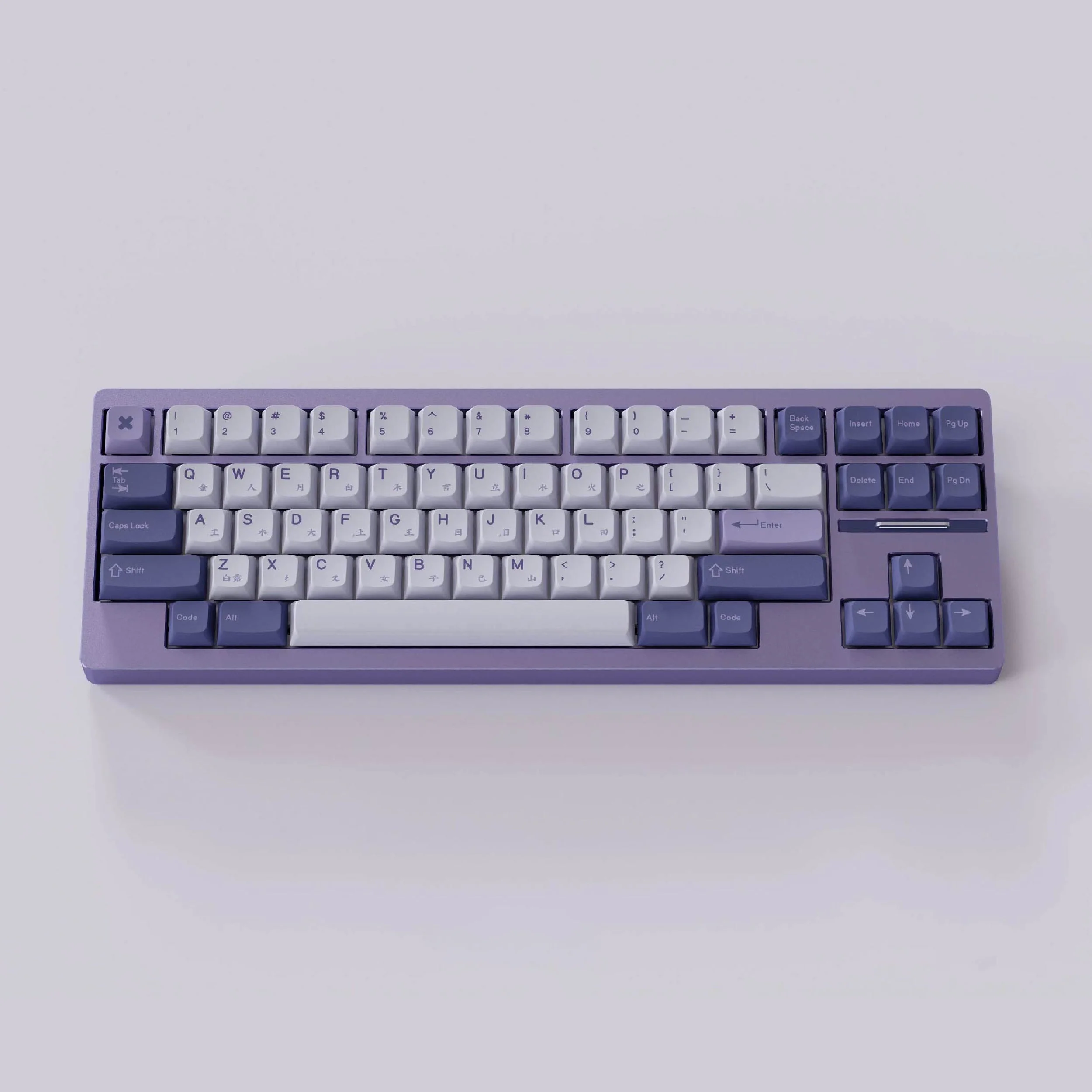 WPJ WHITE DEW WDA Profile Full Kit Keycap Set - Image 6