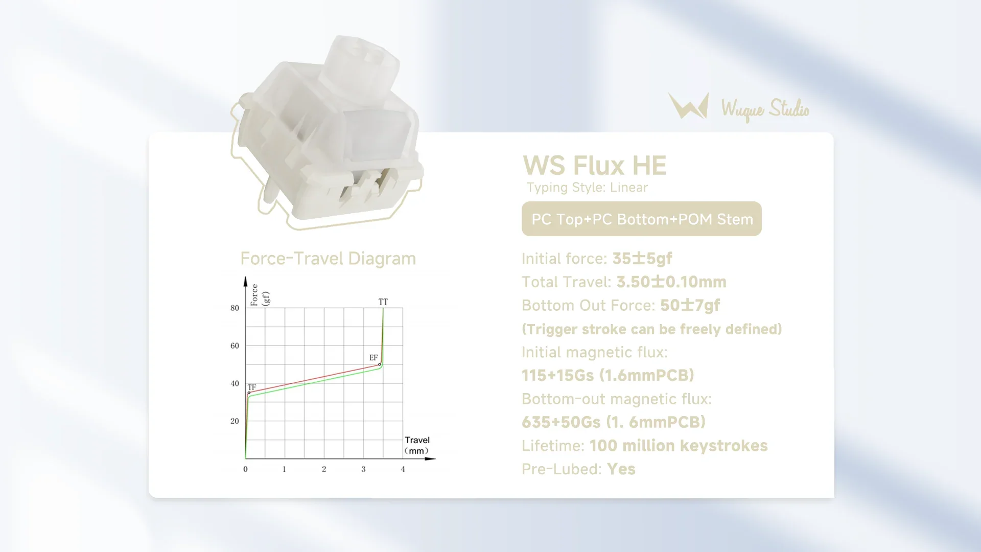 Wuque WS Flux Magnetic Switch Agitated Verision - Image 10
