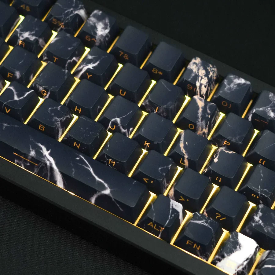 XVX Keycaps marble Side-Printed Cherry Profile Dye Sublimation PBT Keycap Set - Image 6