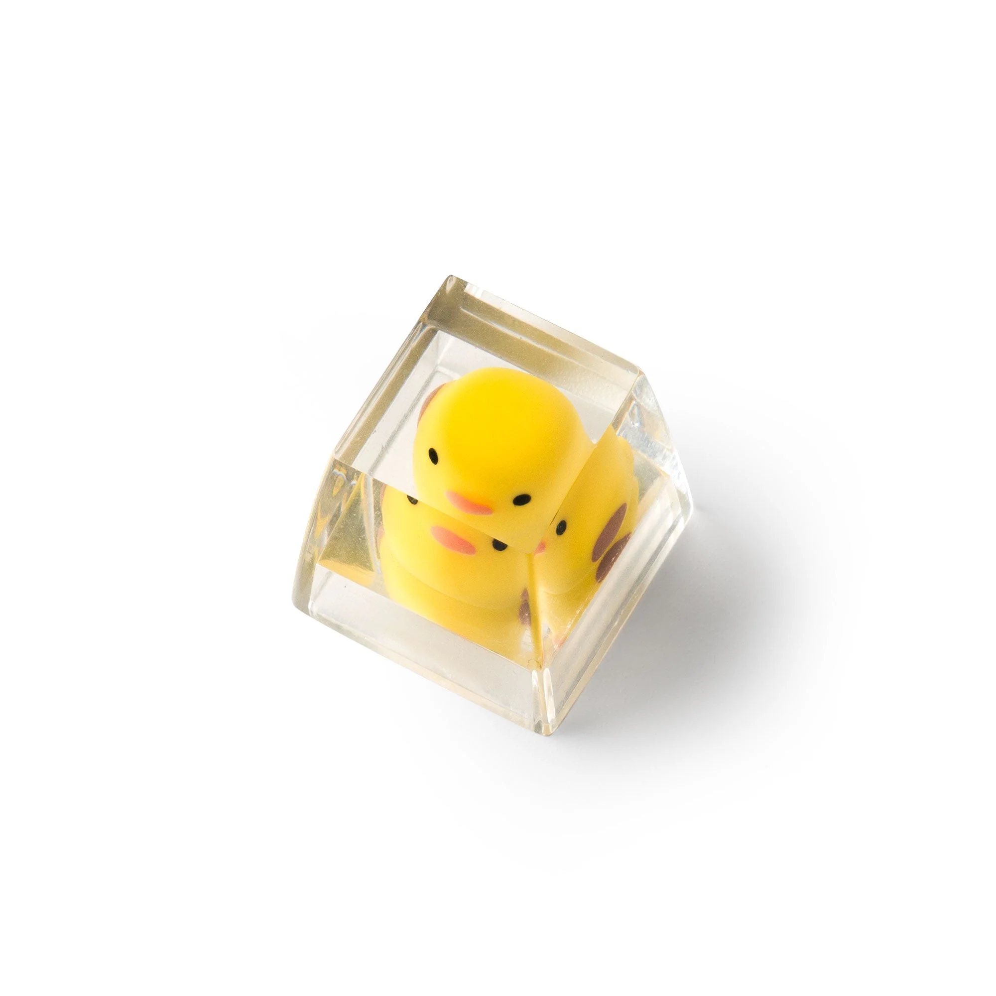 Yellow Duck Resin Artisan Keycap - Image 3