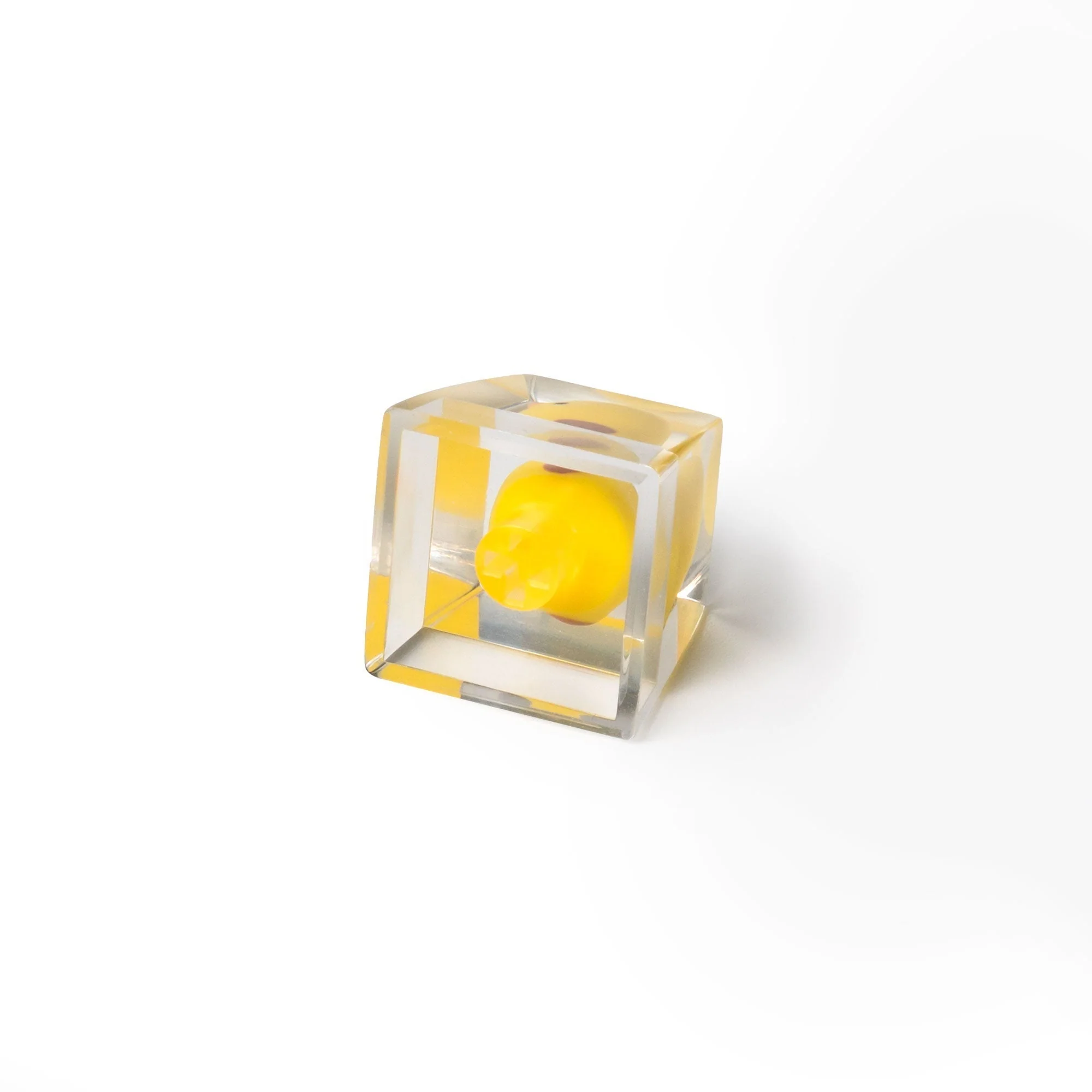 Yellow Duck Resin Artisan Keycap - Image 4