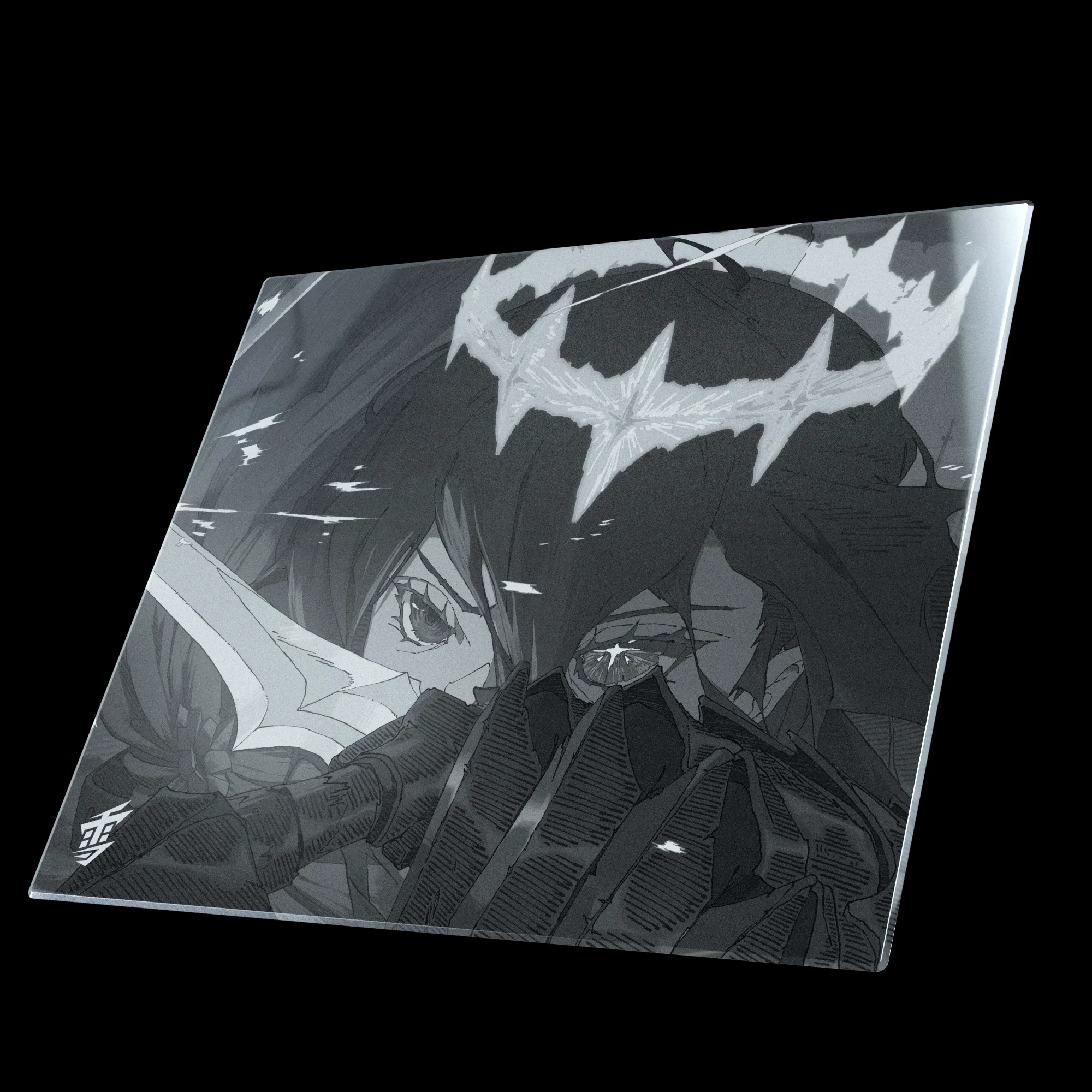 Yuki Aim-Monokuro Glass Mousepad (Pre-Order) - Image 3