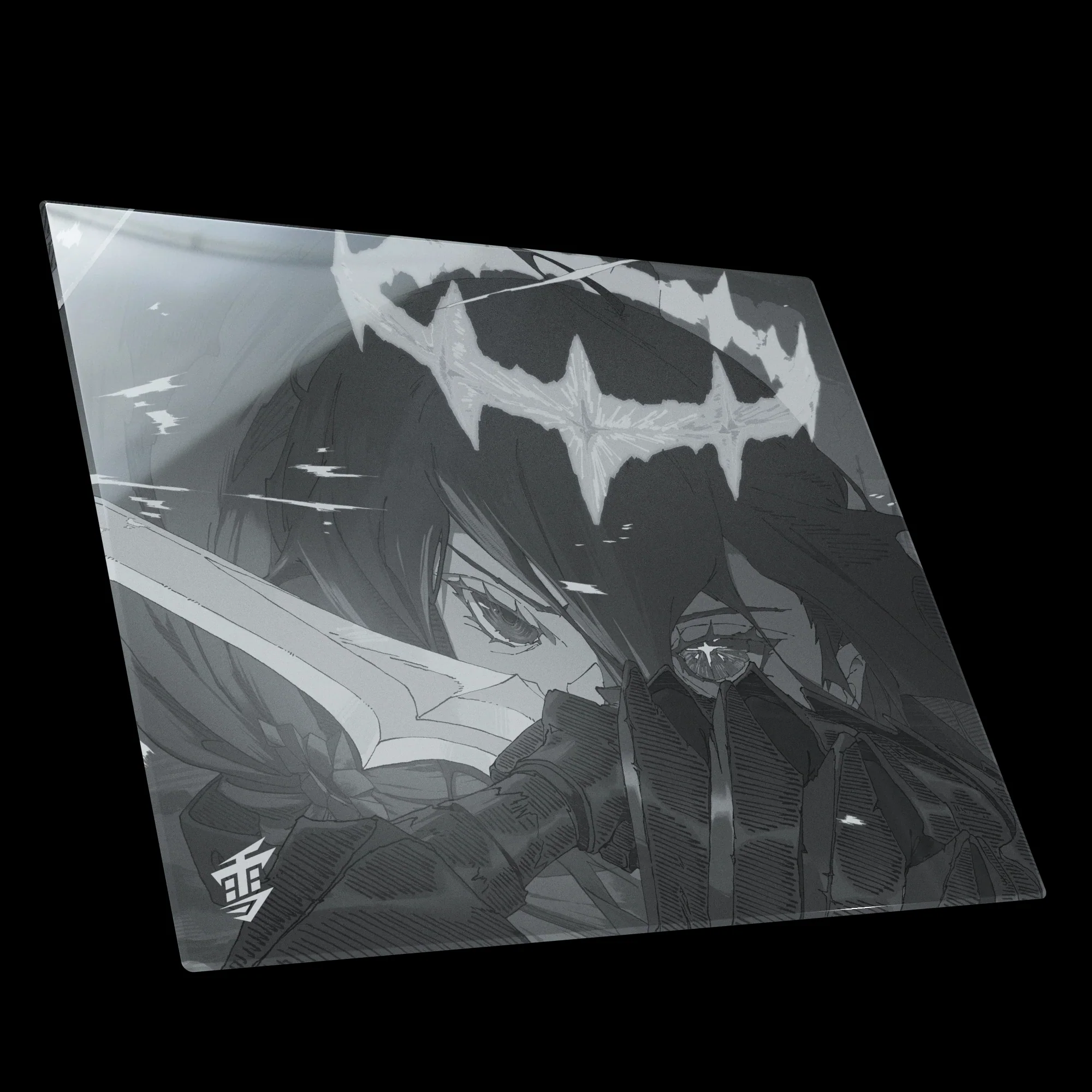 Yuki Aim-Monokuro Glass Mousepad (Pre-Order) - Image 8