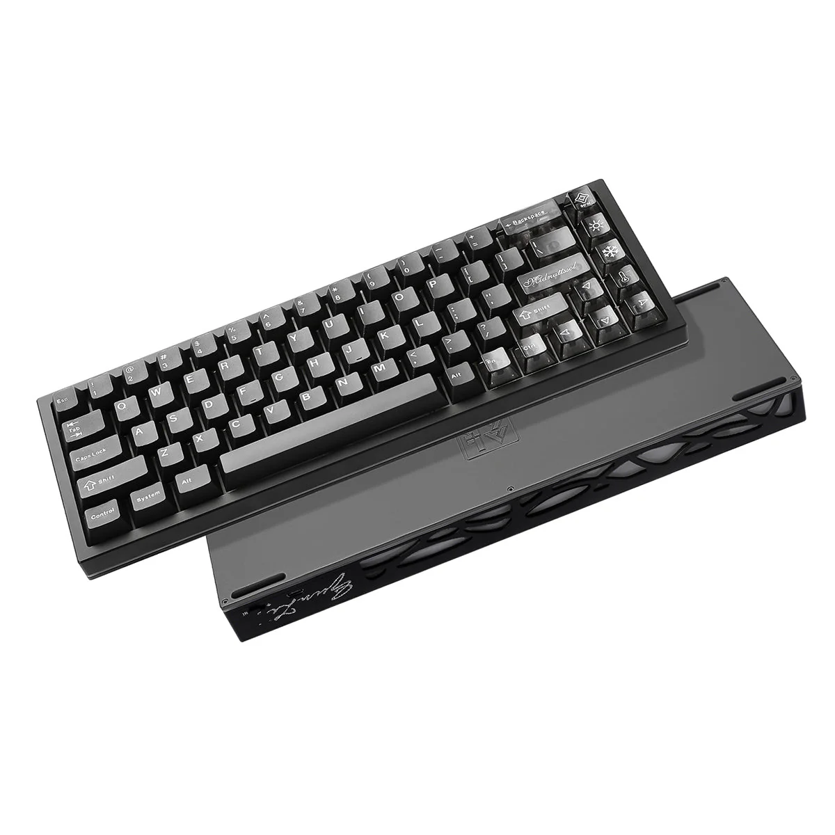 YUNZII AL65 QMK/VIA Hollow Gasket Wireless Mechanical Keyboard - Image 6