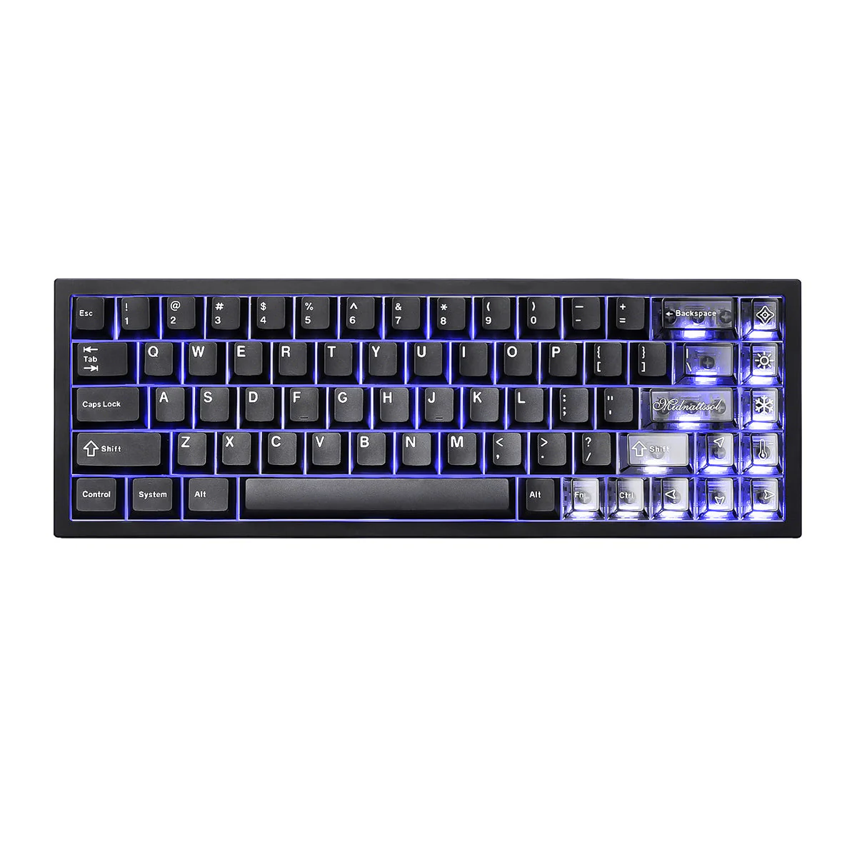 YUNZII AL65 QMK/VIA Hollow Gasket Wireless Mechanical Keyboard - Image 8