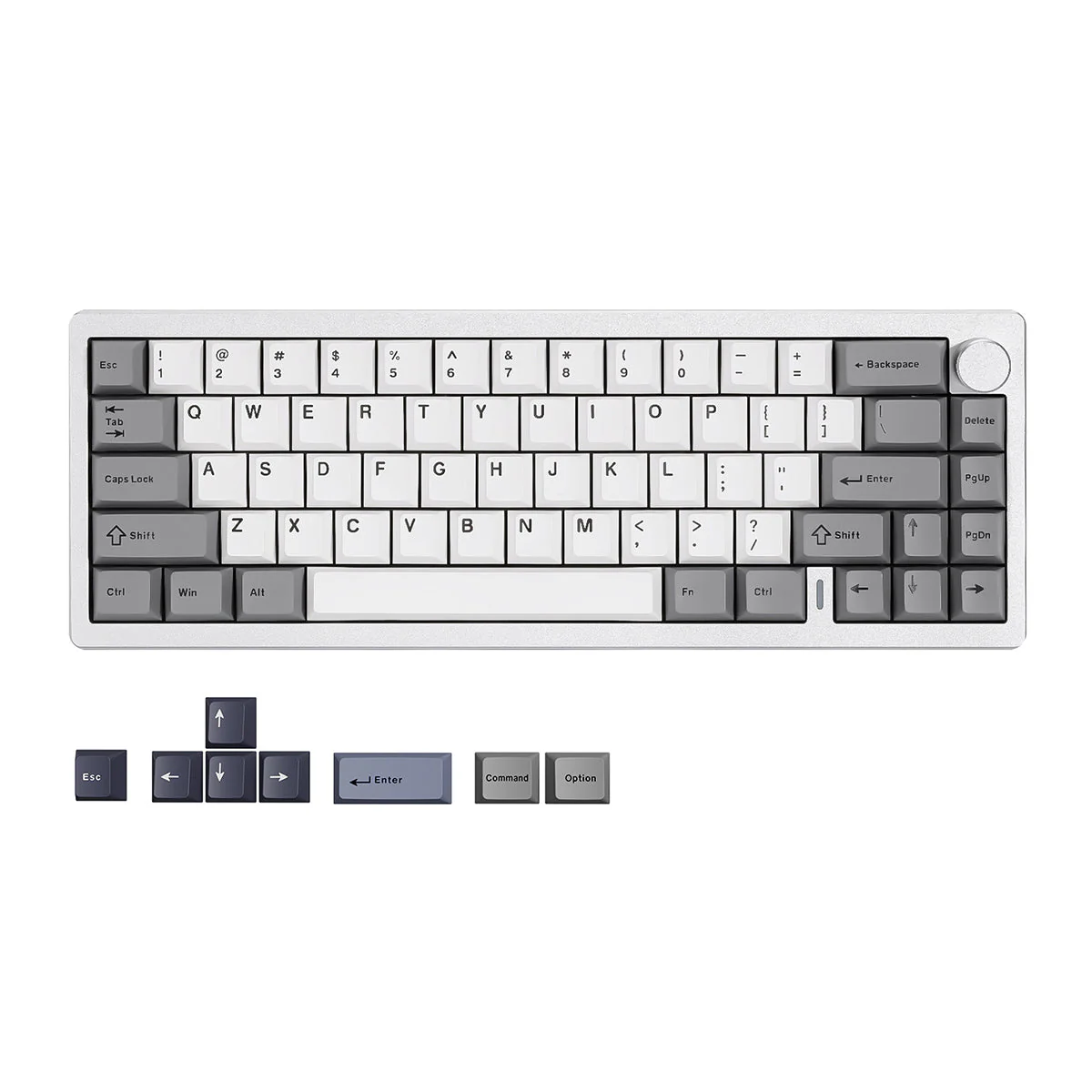 YUNZII AL68 QMK/VIA Tri-Mode Hot-Swap Wireless Mechanical Keyboard - Image 18