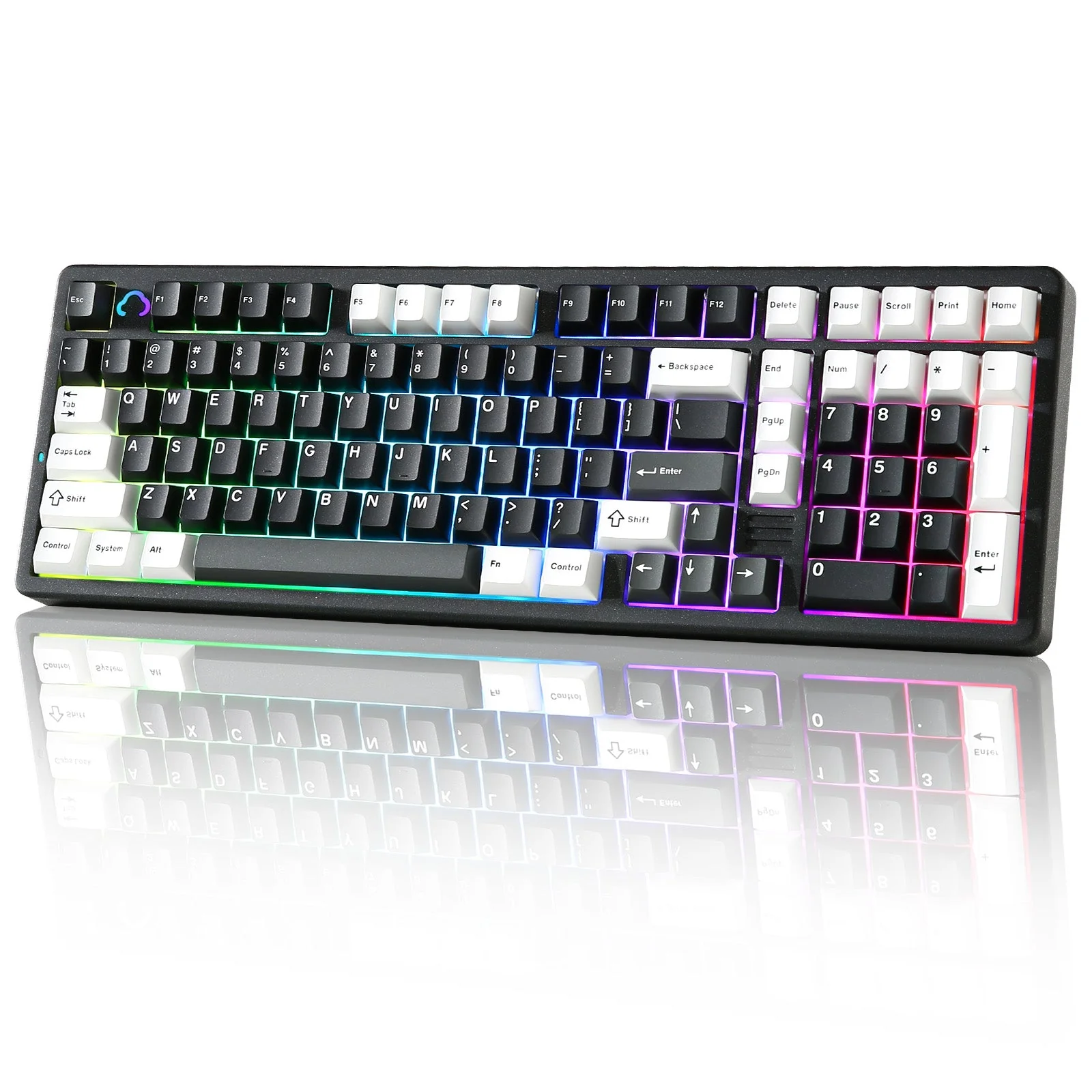 YUNZII AL98 QMK/VIA Hot-Swap Wireless Aluminum Mechanical Gaming Keyboard - Image 11