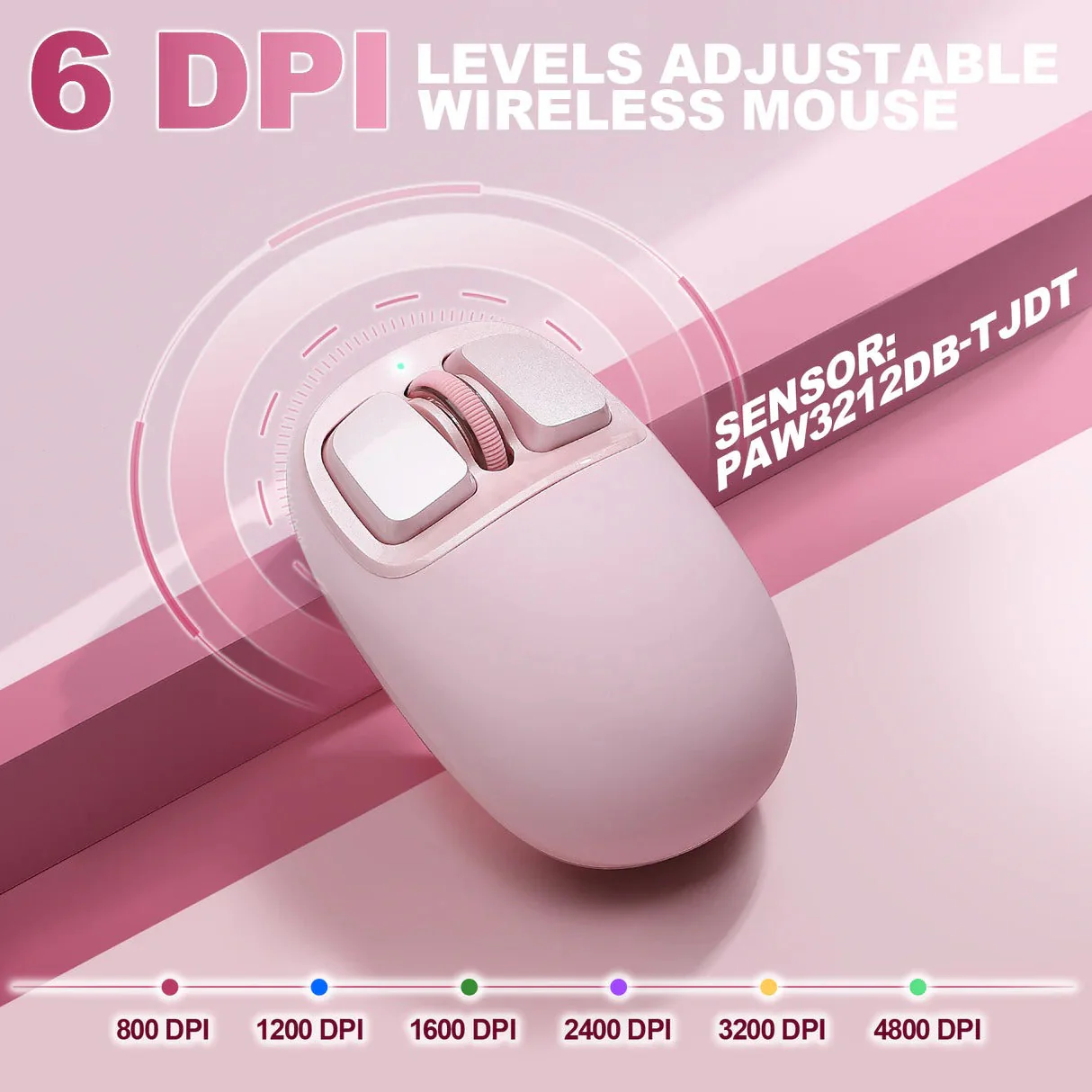 YUNZII C1 Silicone Tri-Mode Wireless Custom Mouse - Image 9