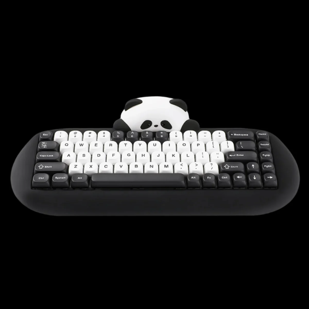 YUNZII C68 Panda Hot-Swap Wireless Mechanical Keyboard Panda Switch - Image 3