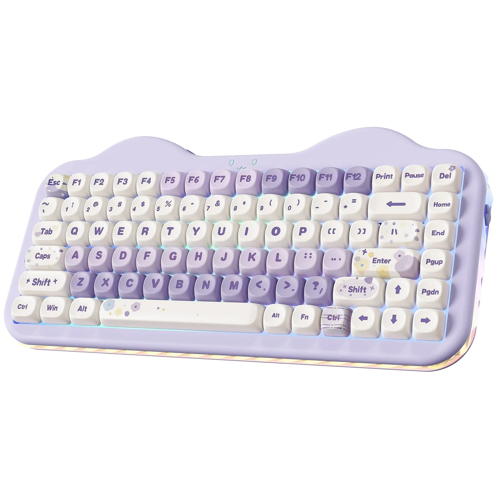 YUNZII C75 Cake Meow Hot-Swap Wireless Mechanical Keyboard - Image 13