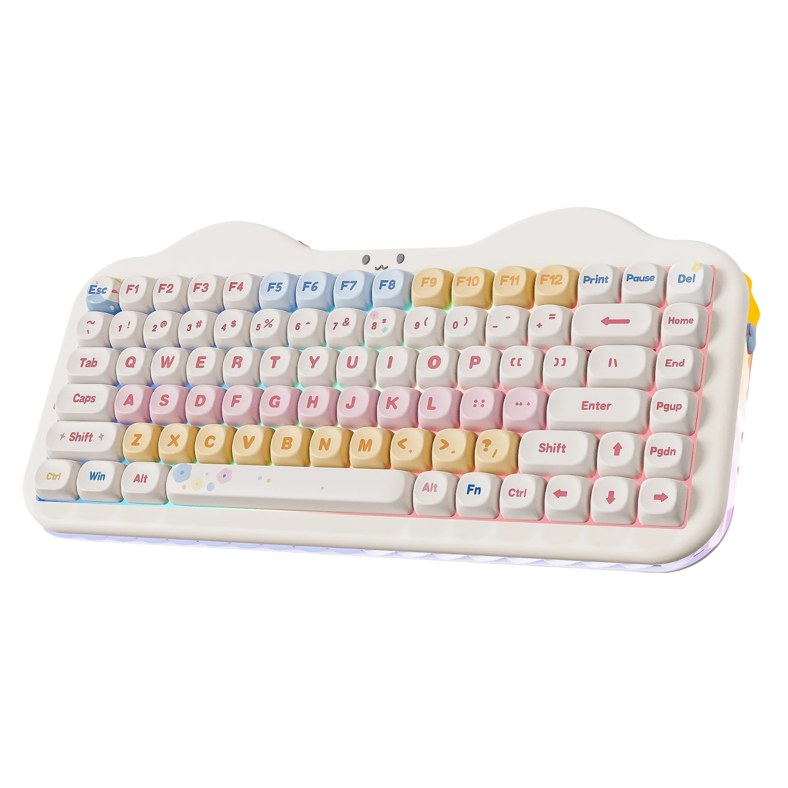 YUNZII C75 Cake Meow Hot-Swap Wireless Mechanical Keyboard - Image 2