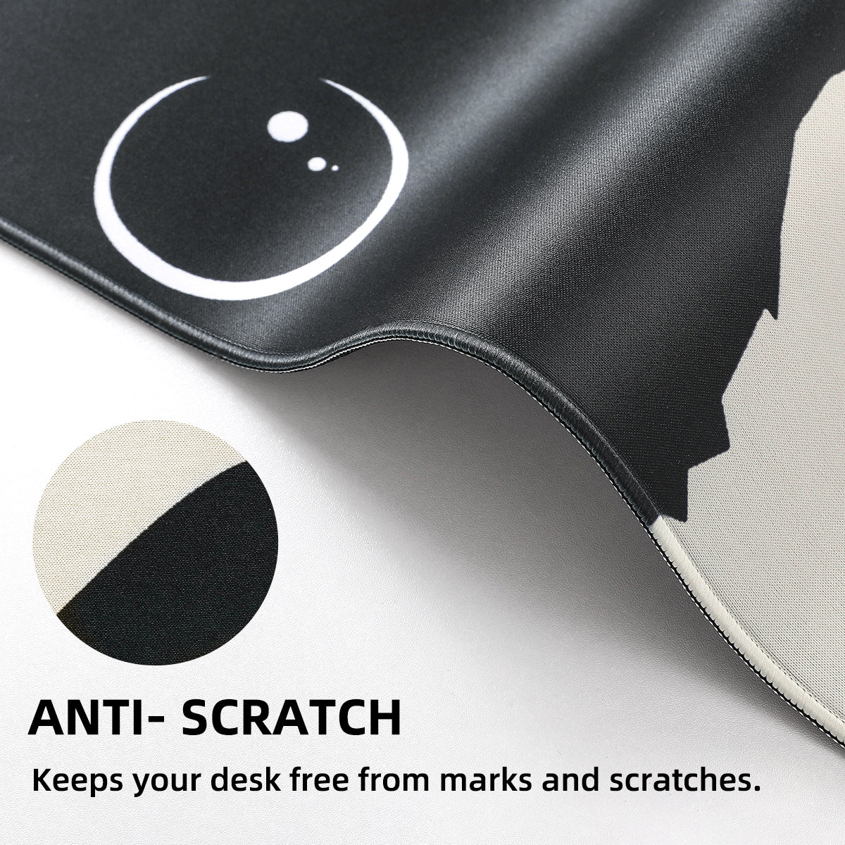 YUNZII Full Size Desk Mat 900x400x3mm Cat Mousepad - Image 5