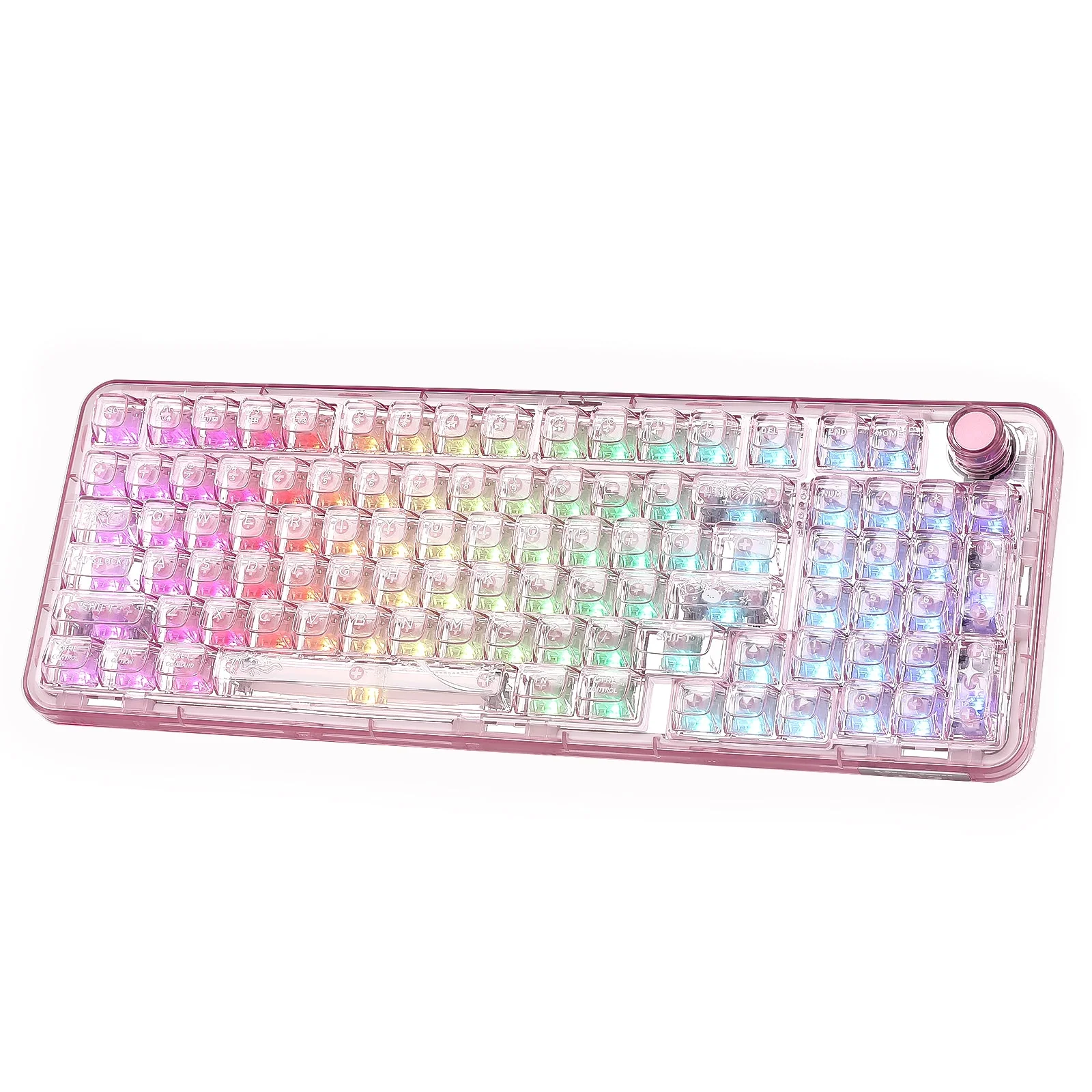 YUNZII X98 Transparent QMK/VIA Wireless Mechanical Keyboard - Image 14