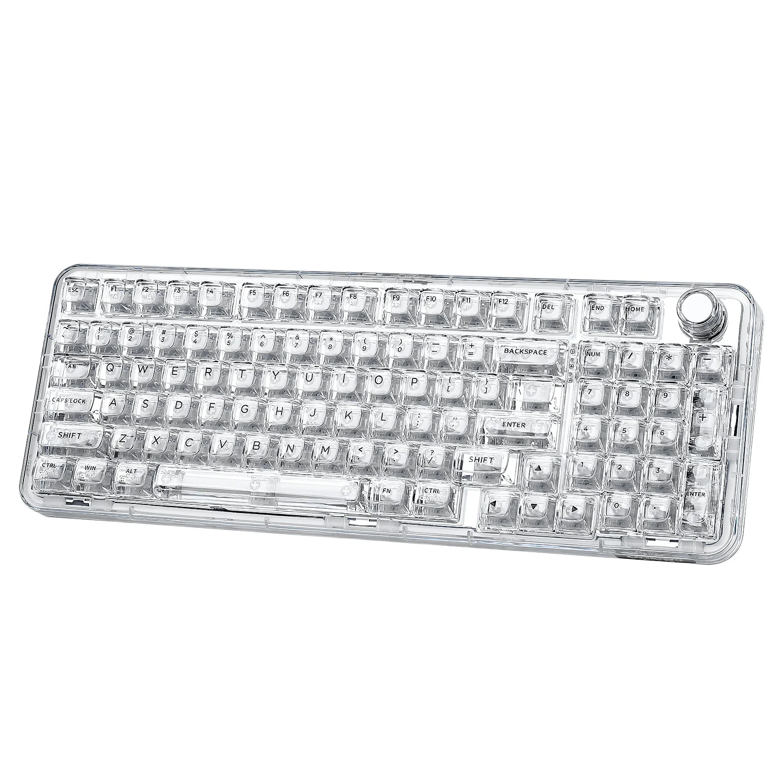 YUNZII X98 Transparent QMK/VIA Wireless Mechanical Keyboard - Image 3