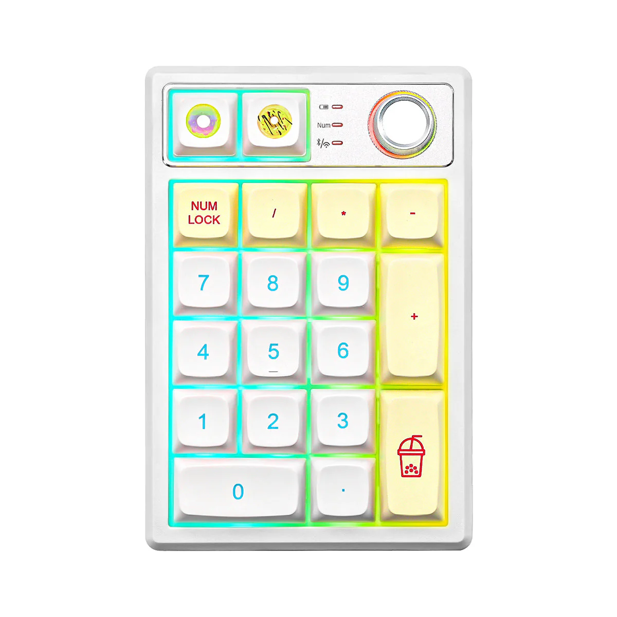 YUNZII YZ19 Gasket Wireless Mechanical Knob Numeric Keyboard Numpad - Image 22