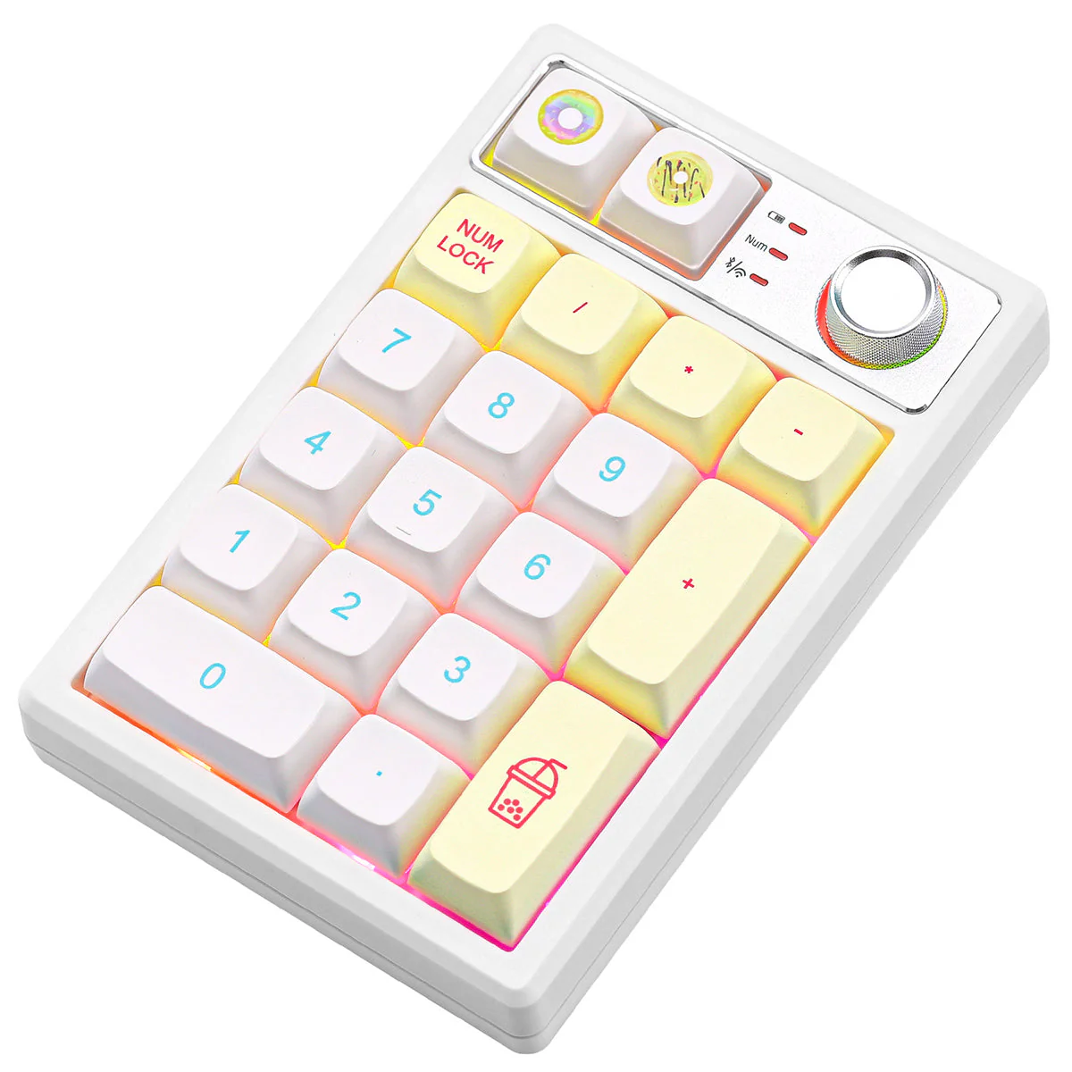 YUNZII YZ19 Gasket Wireless Mechanical Knob Numeric Keyboard Numpad - Image 24