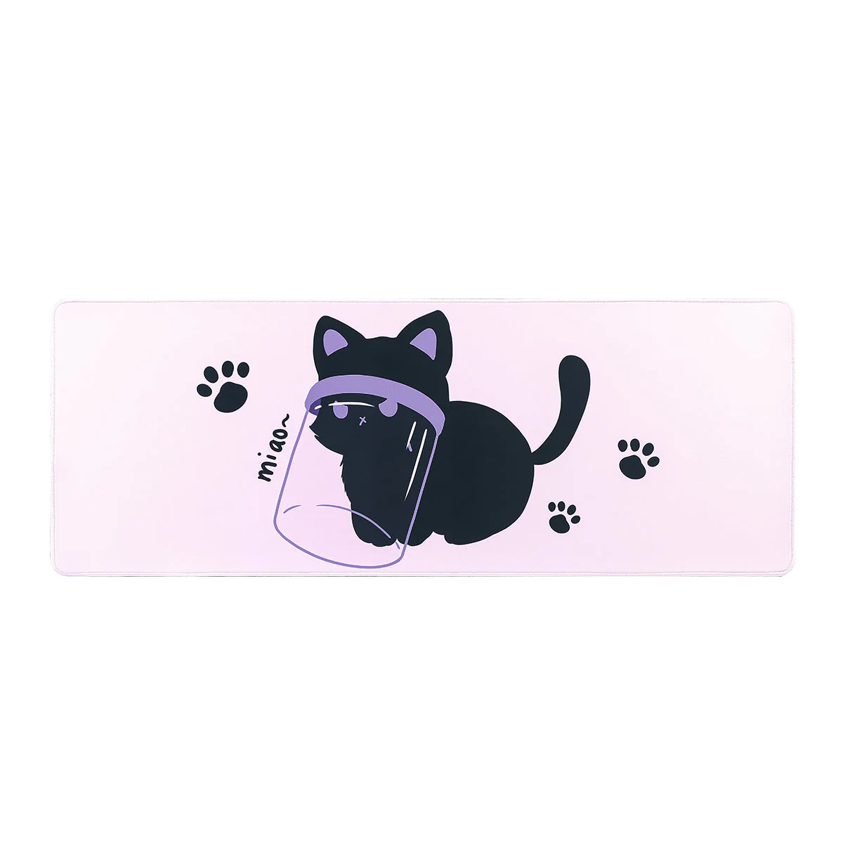YUZNII Oversized Cartoon Kitten Desk Mat 800x300x3mm Mousepad - Image 12